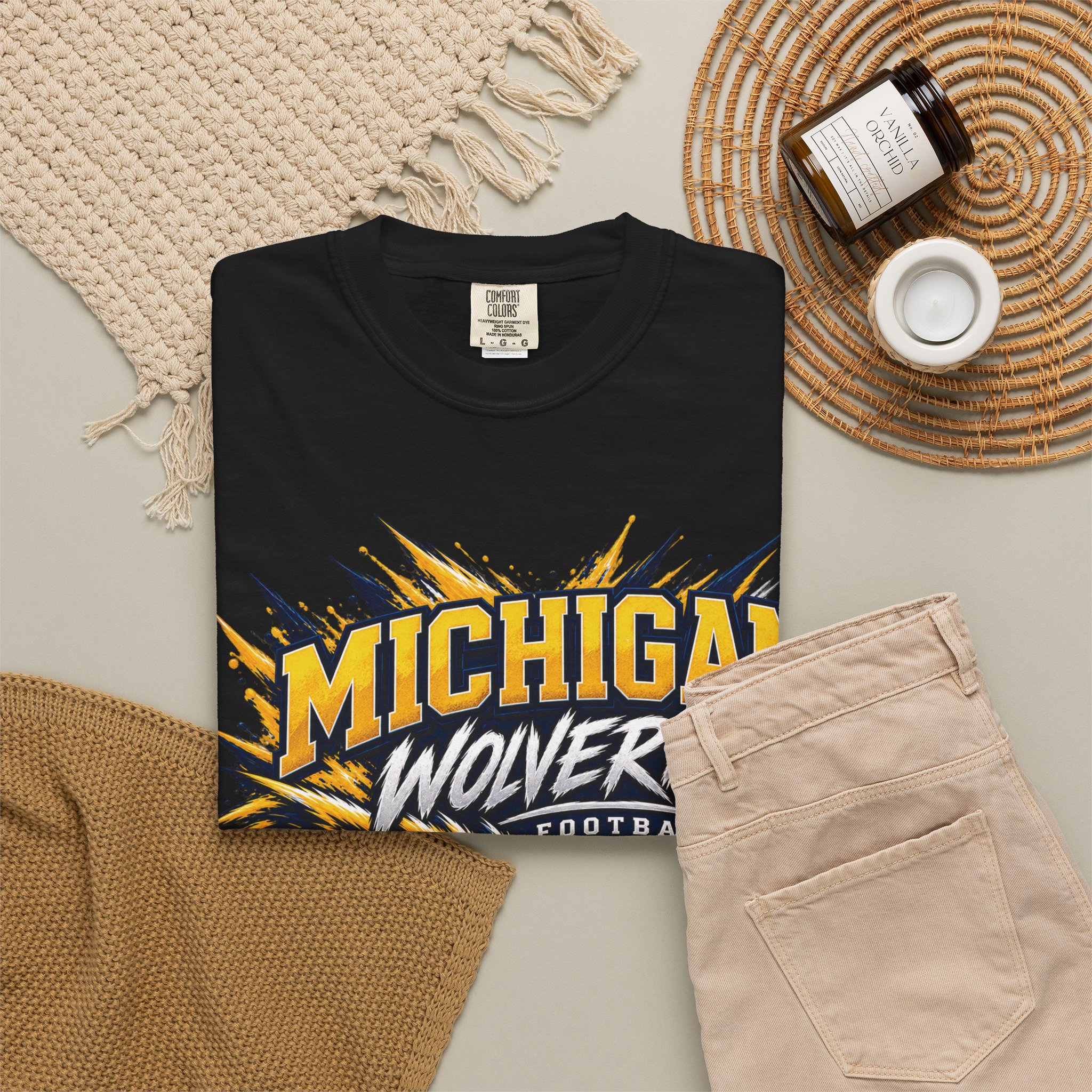 Wolverines Michigan Football T-Shirt - Image 4