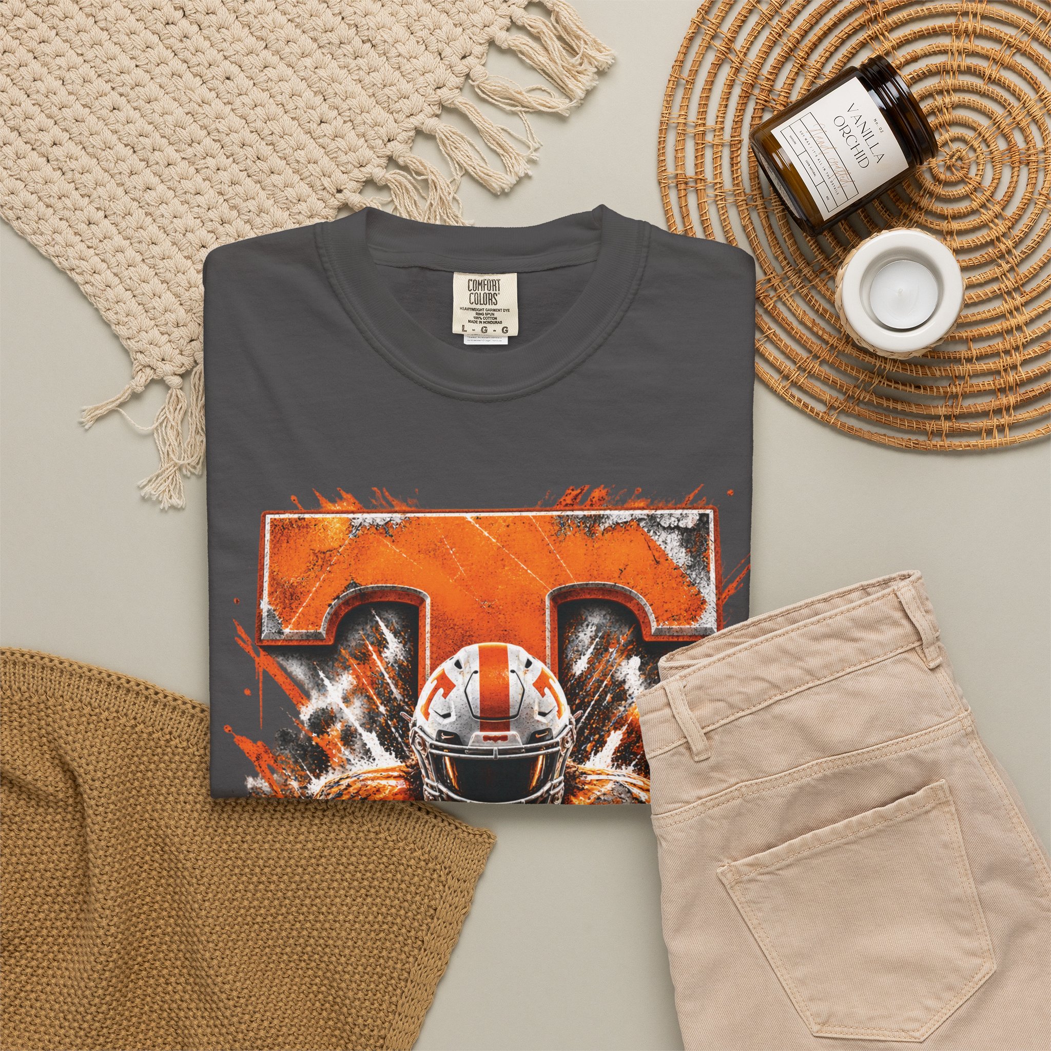 T-Shirt — Tennessee Football Player Graphic Tee (Vols Inspired) - Image 42