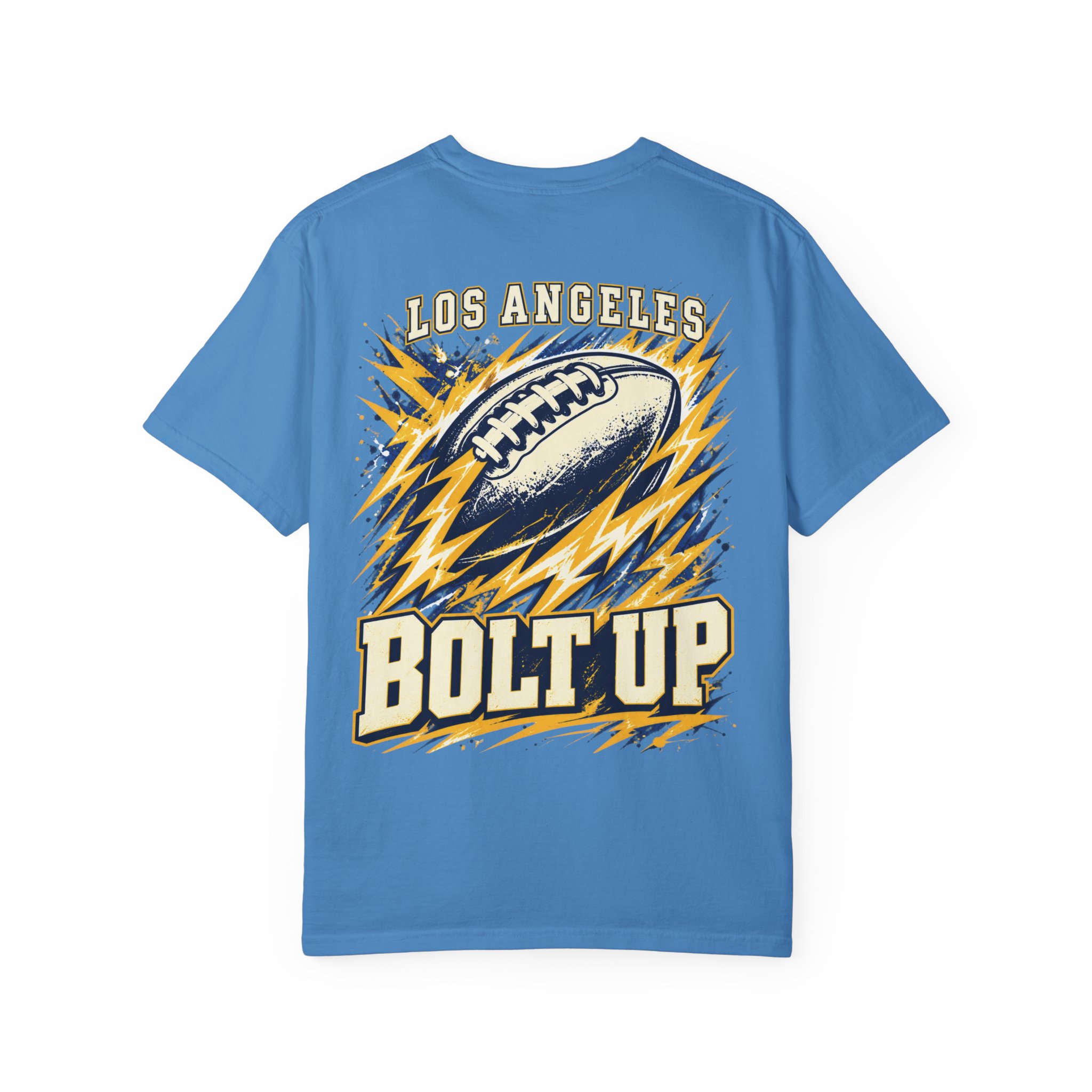 Los Angeles Chargers 'Bolt Up' Tee — Football Fan T-Shirt - Image 2