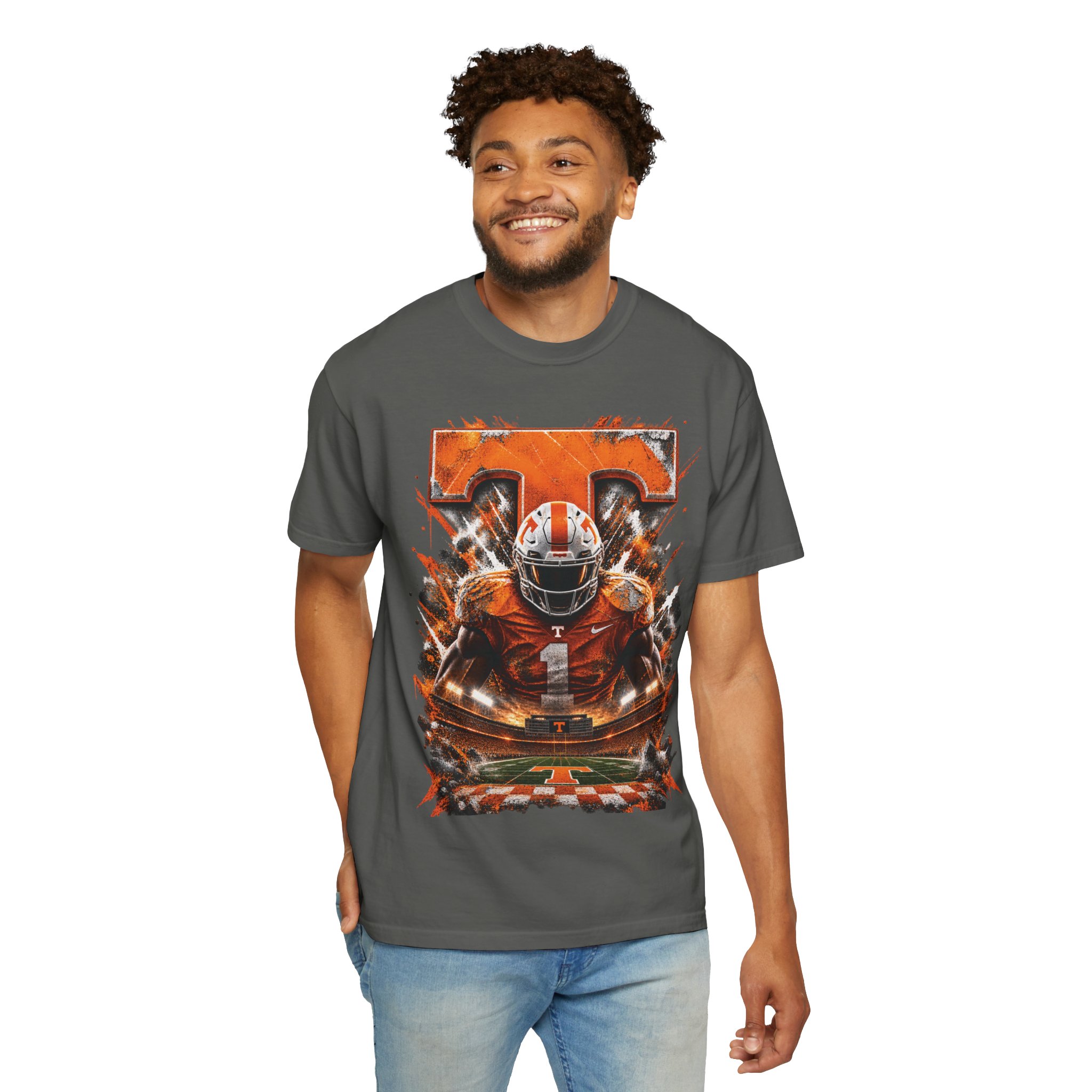 T-Shirt — Tennessee Football Player Graphic Tee (Vols Inspired) - Image 32