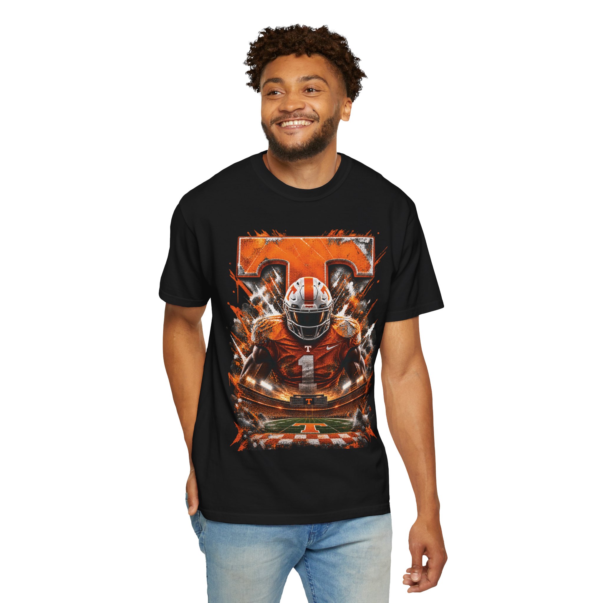T-Shirt — Tennessee Football Player Graphic Tee (Vols Inspired) - Image 8