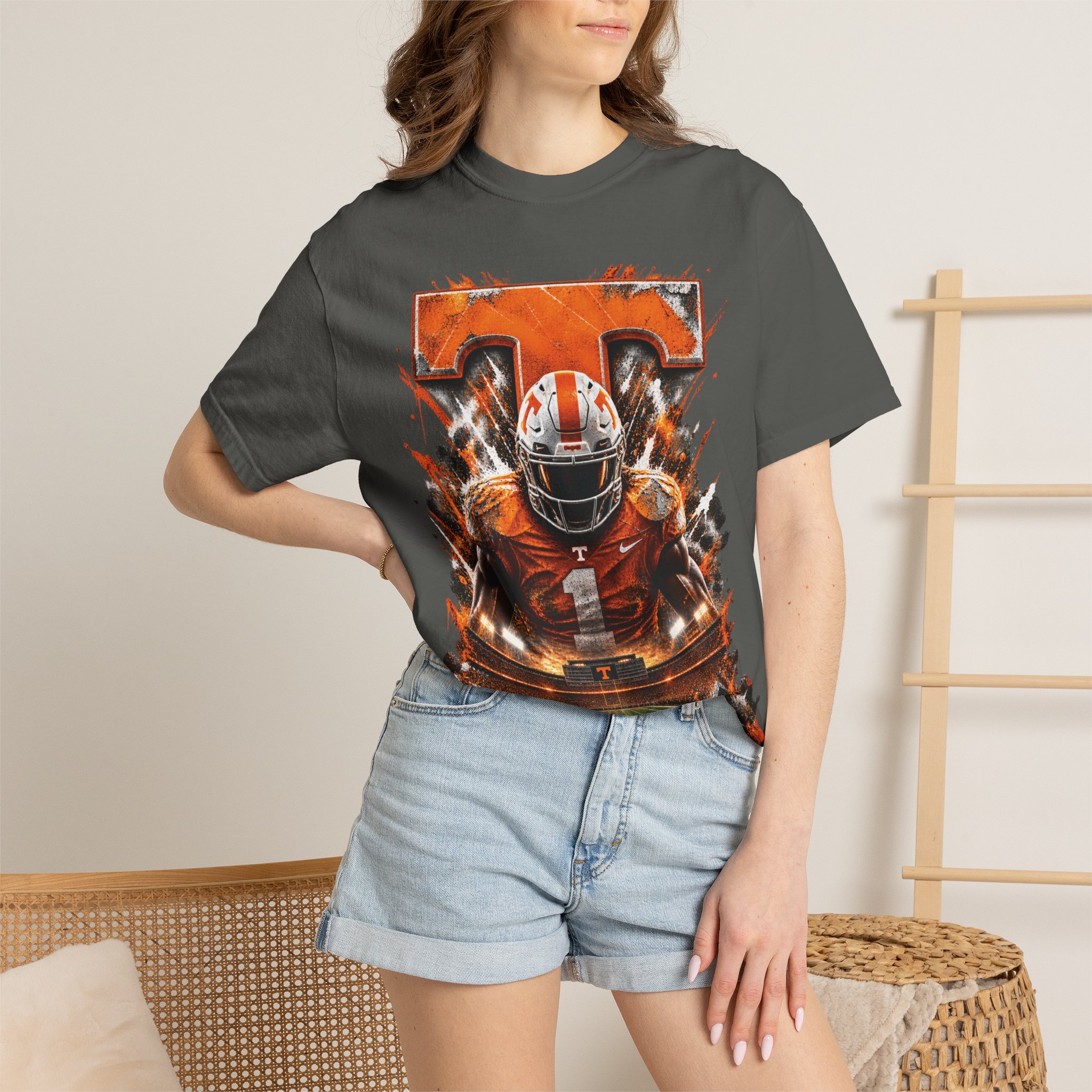 T-Shirt — Tennessee Football Player Graphic Tee (Vols Inspired) - Image 29