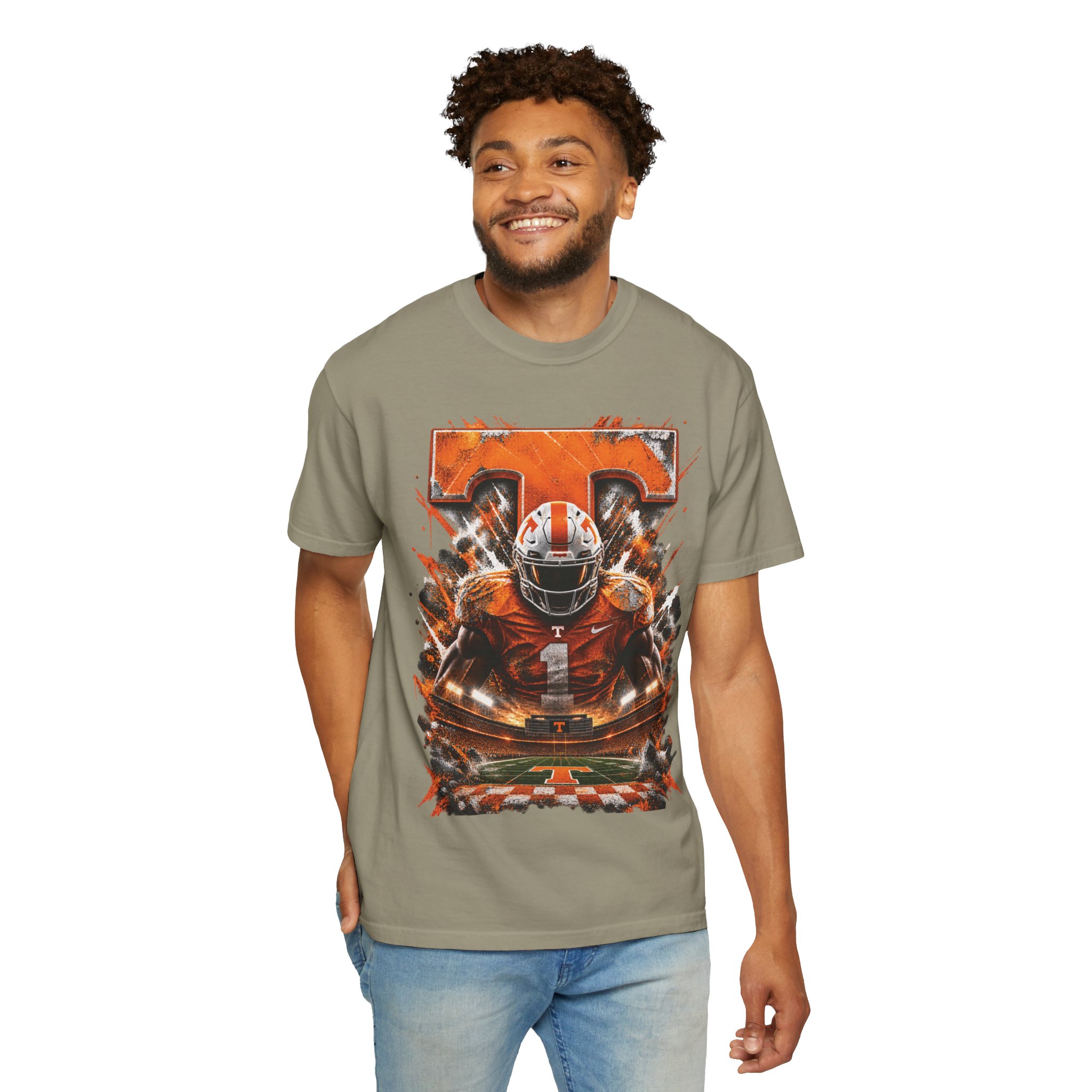 T-Shirt — Tennessee Football Player Graphic Tee (Vols Inspired) - Image 24