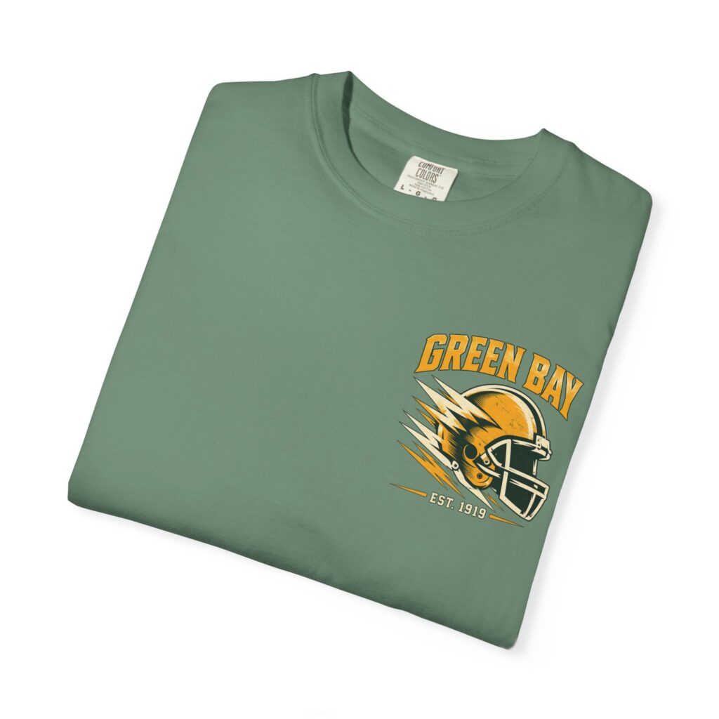 Green Bay Packers Vintage Football T-Shirt — "Frozen Tundra" Graphic