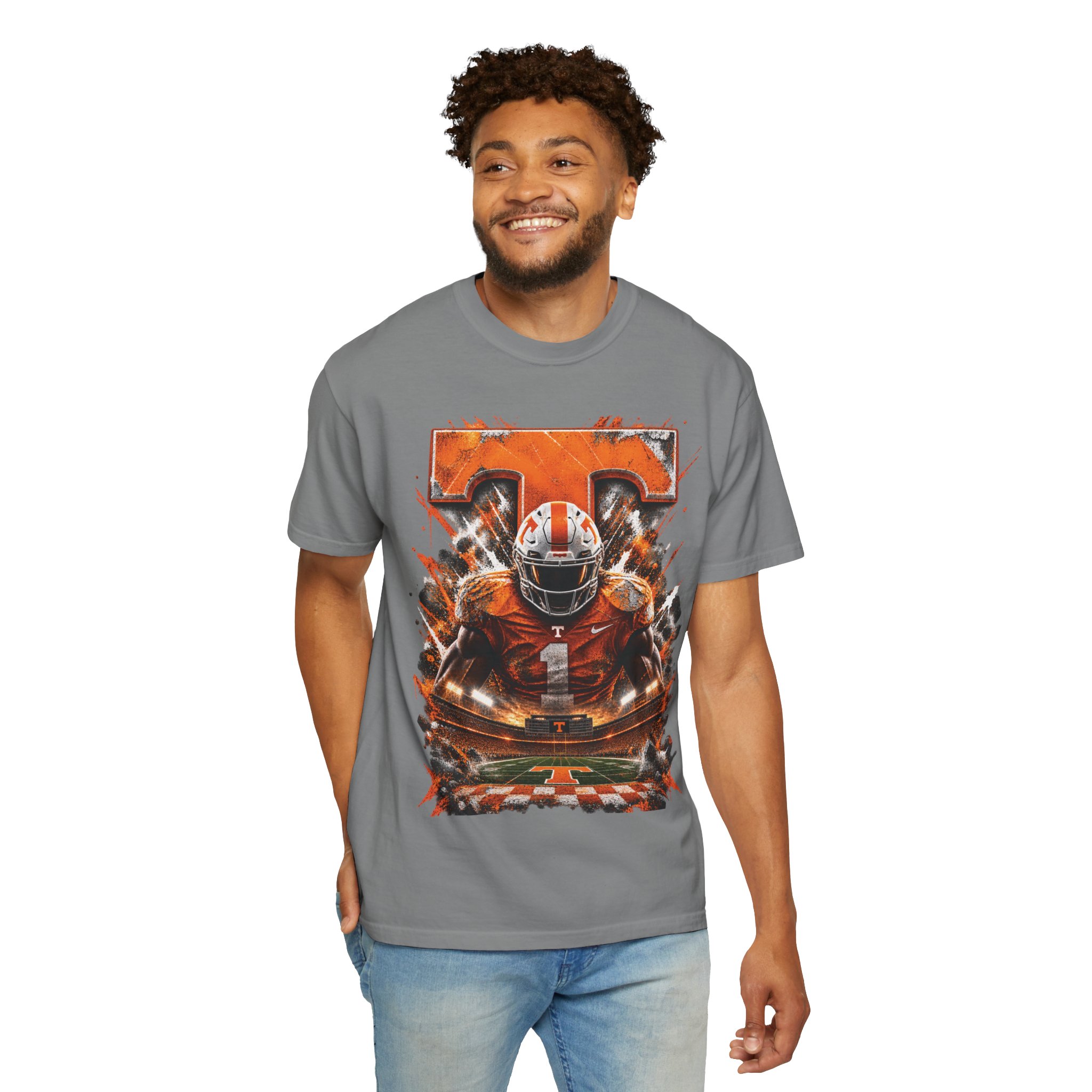 T-Shirt — Tennessee Football Player Graphic Tee (Vols Inspired) - Image 40
