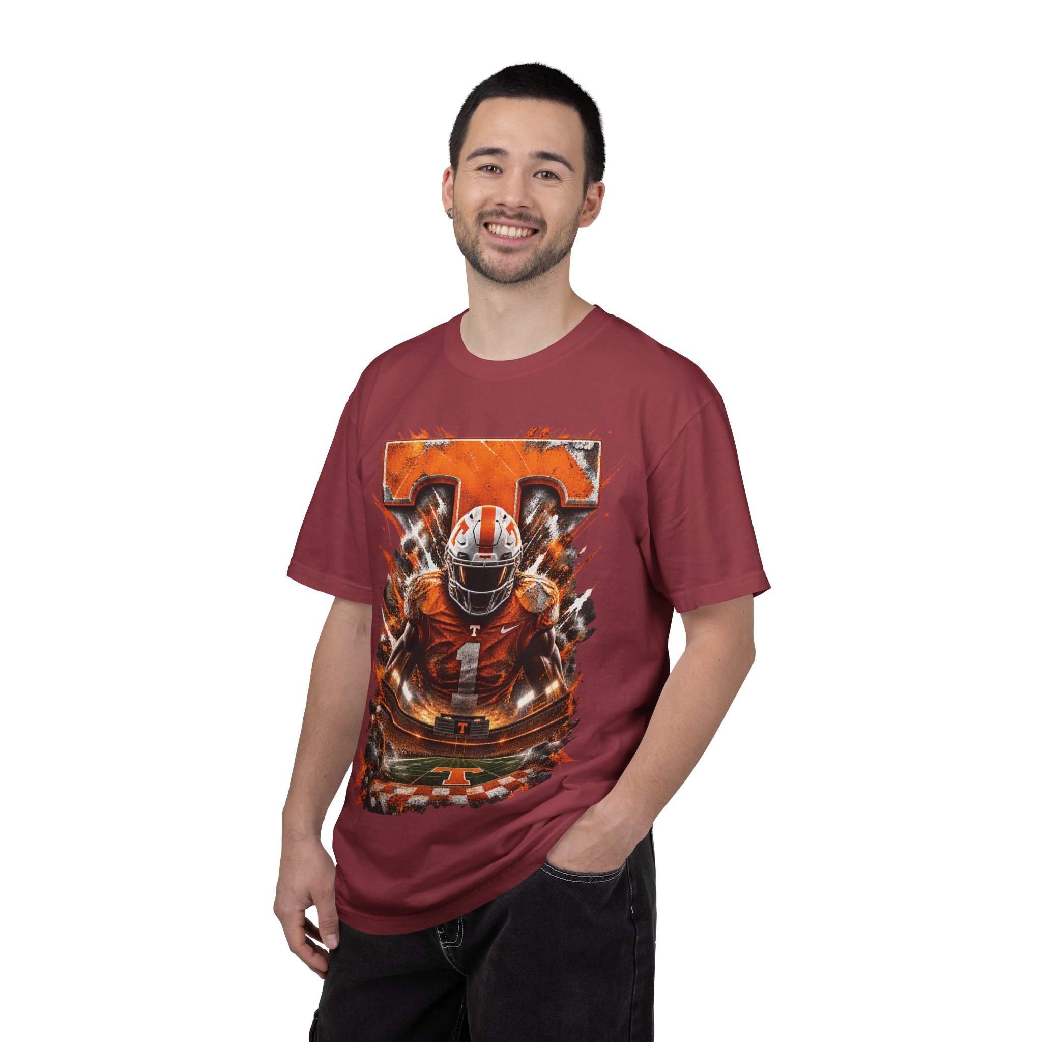 T-Shirt — Tennessee Football Player Graphic Tee (Vols Inspired) - Image 55