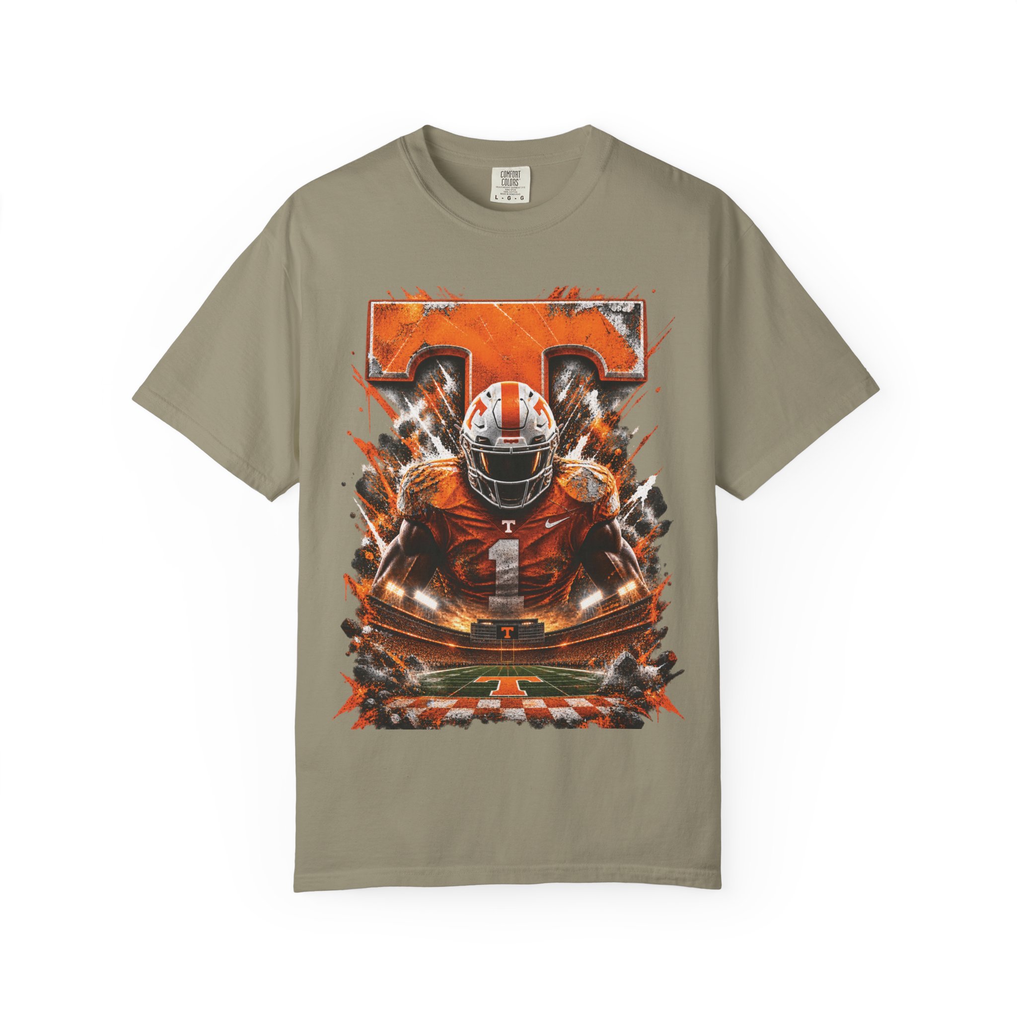 T-Shirt — Tennessee Football Player Graphic Tee (Vols Inspired) - Image 19