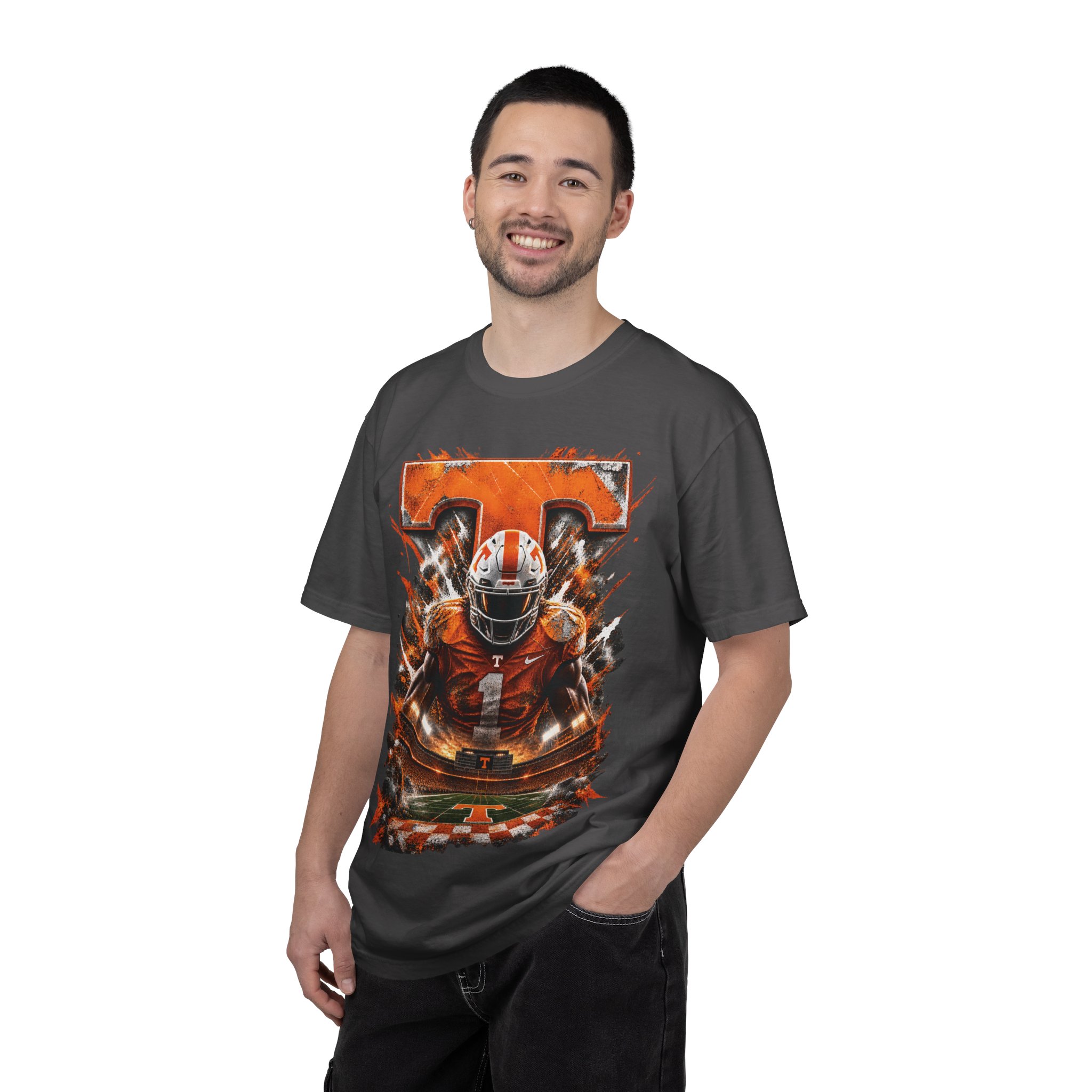 T-Shirt — Tennessee Football Player Graphic Tee (Vols Inspired) - Image 47