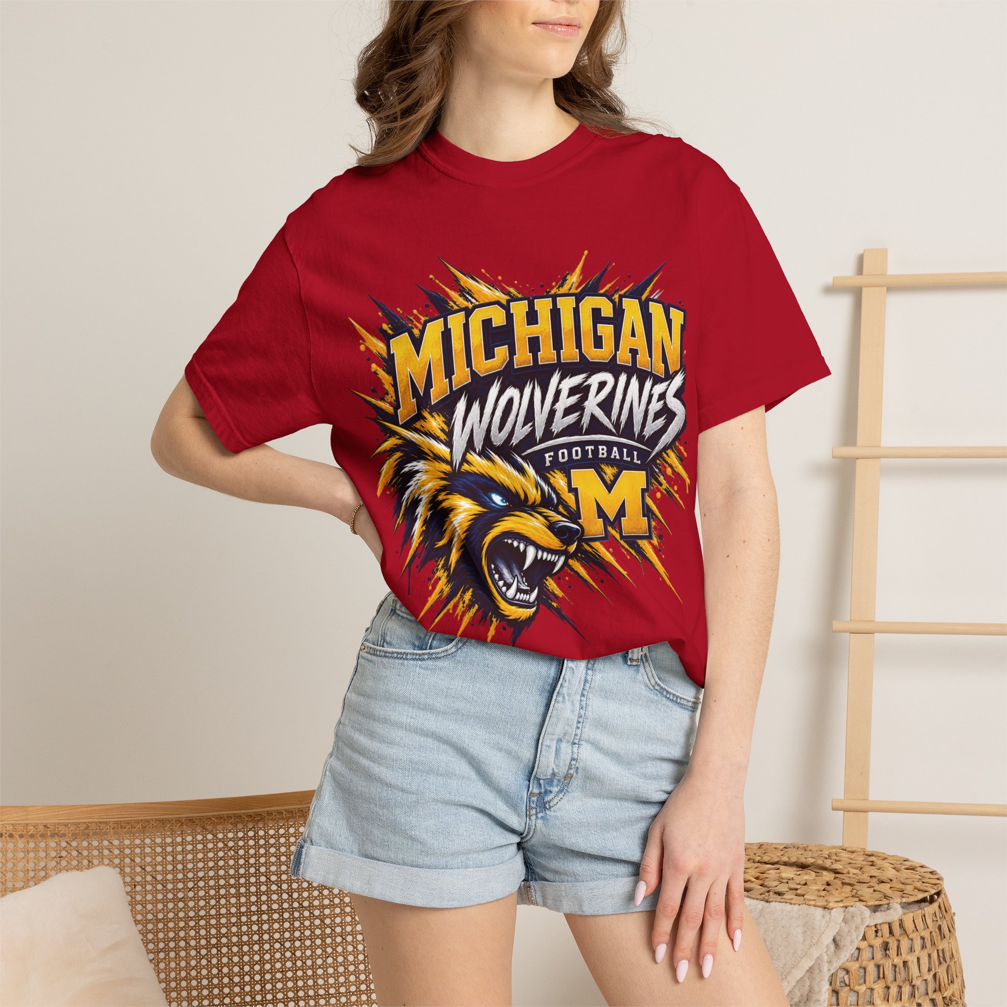 Wolverines Michigan Football T-Shirt - Image 57