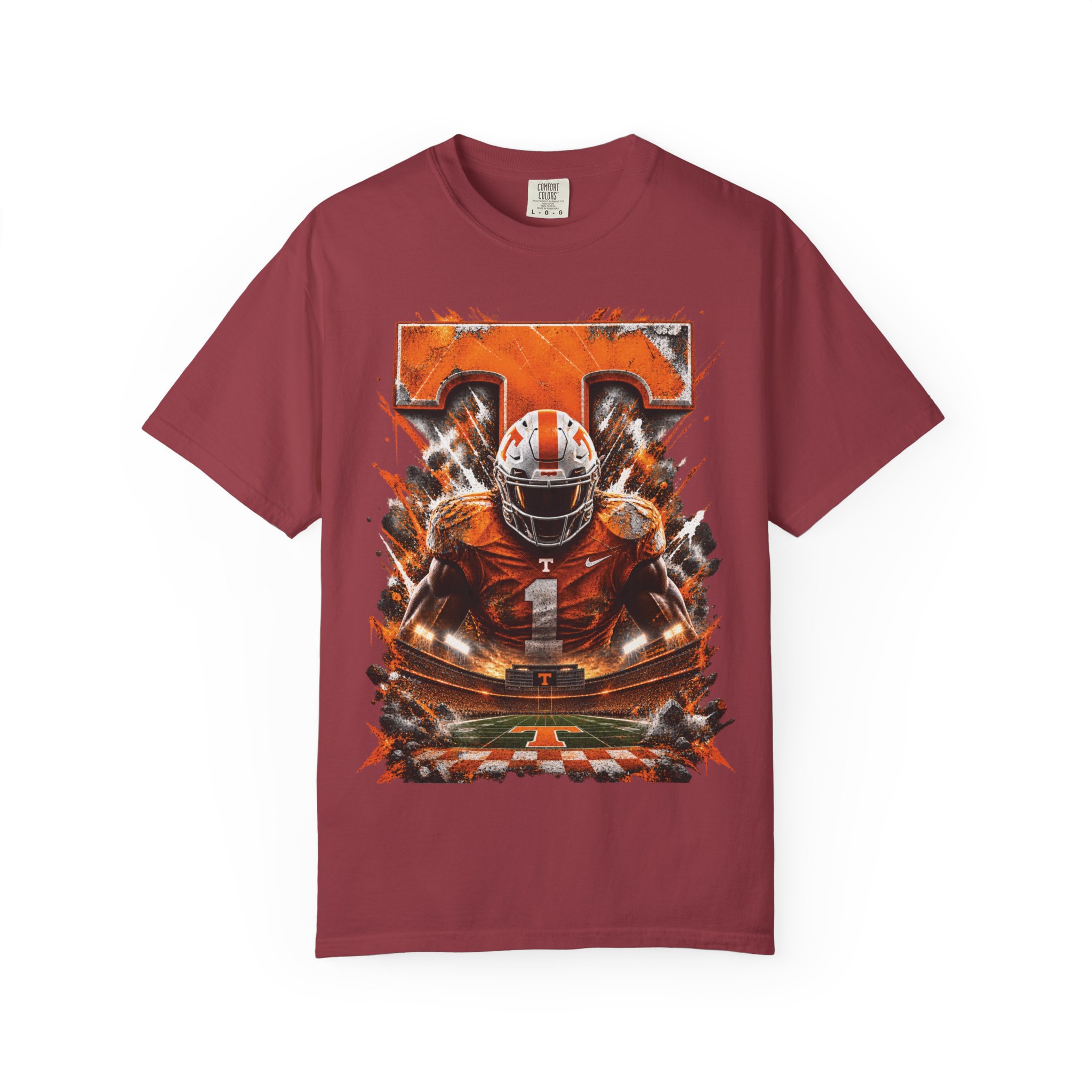 T-Shirt — Tennessee Football Player Graphic Tee (Vols Inspired) - Image 51