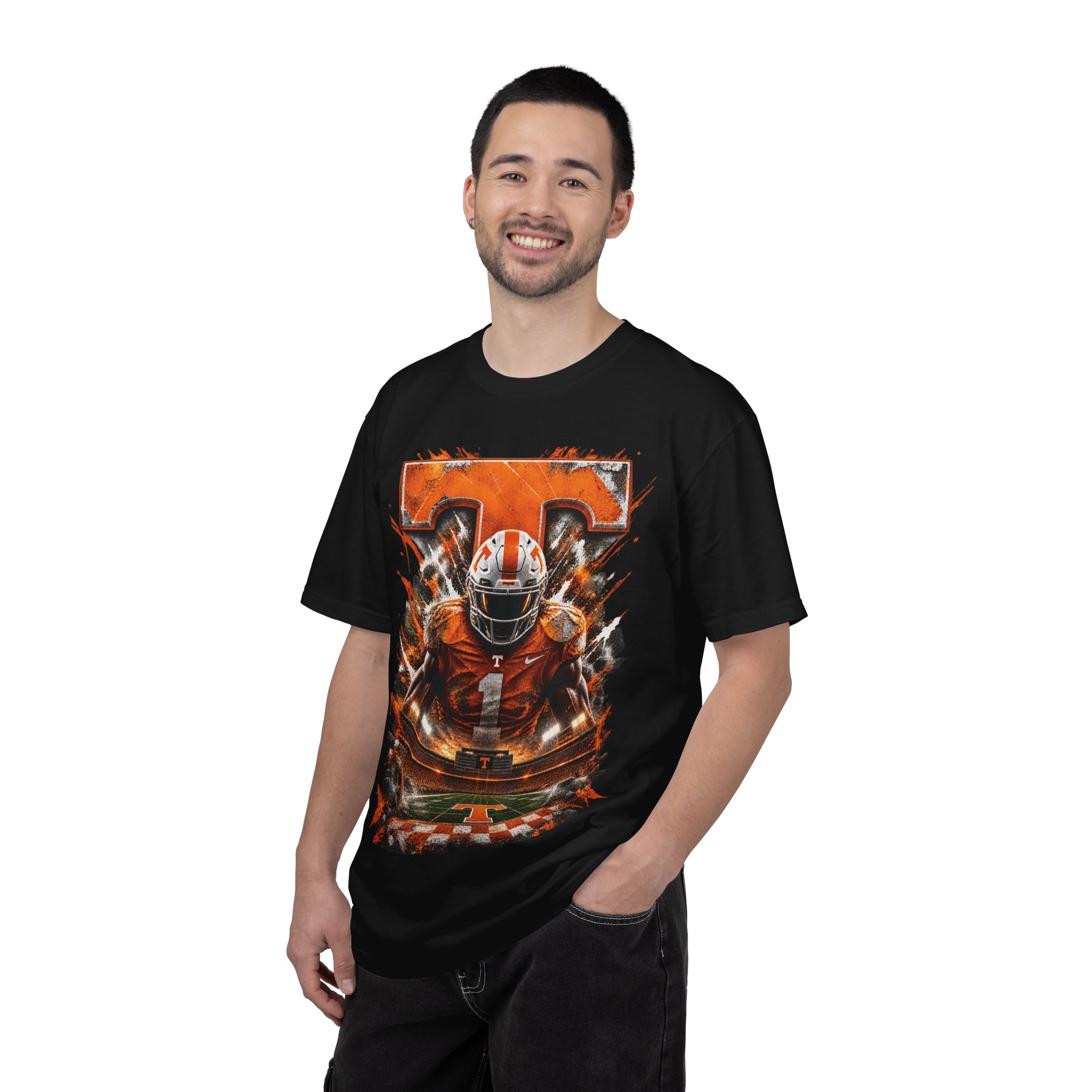 T-Shirt — Tennessee Football Player Graphic Tee (Vols Inspired) - Image 7