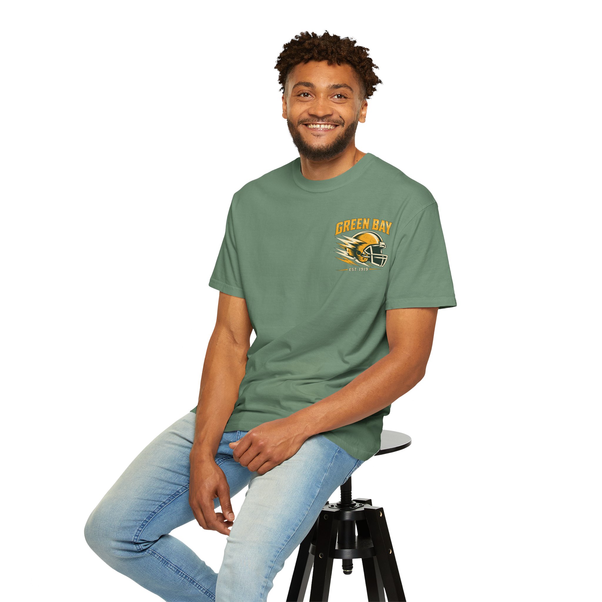 Green Bay Packers Vintage Football T-Shirt — "Frozen Tundra" Graphic - Image 8