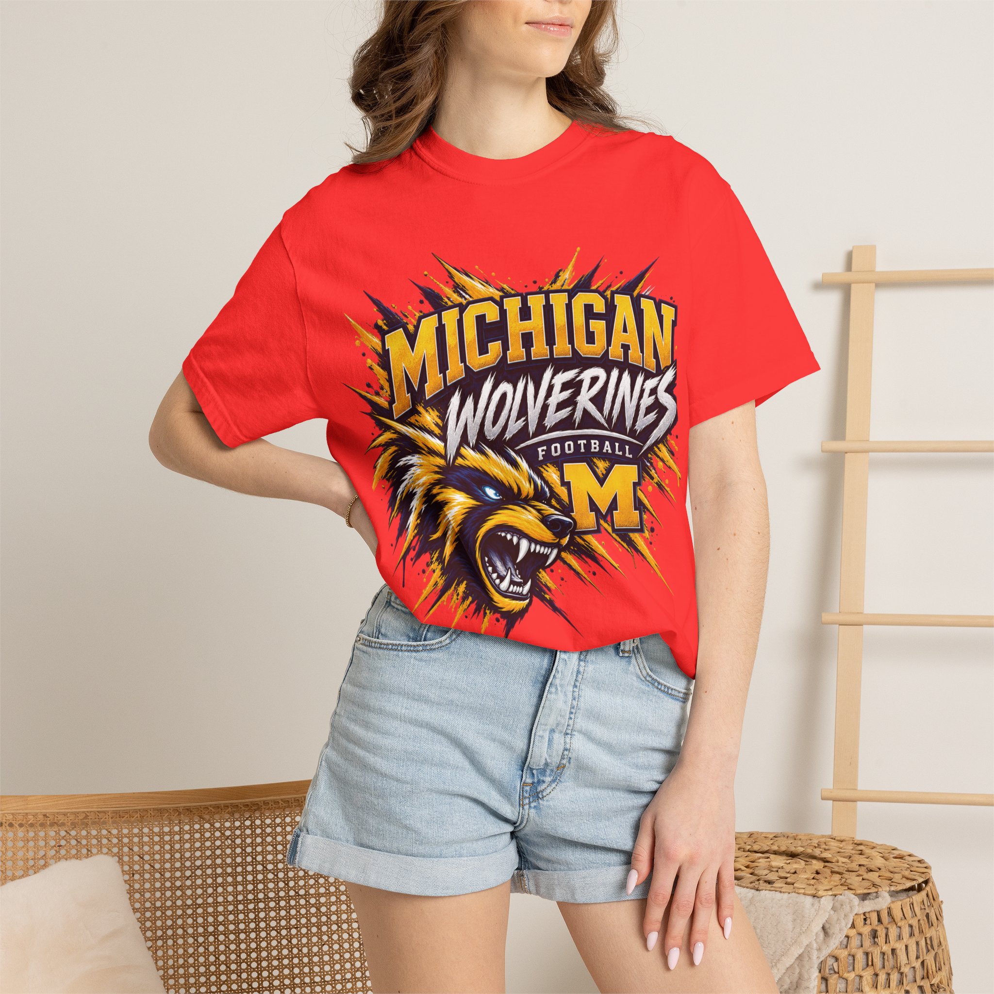 Wolverines Michigan Football T-Shirt - Image 22