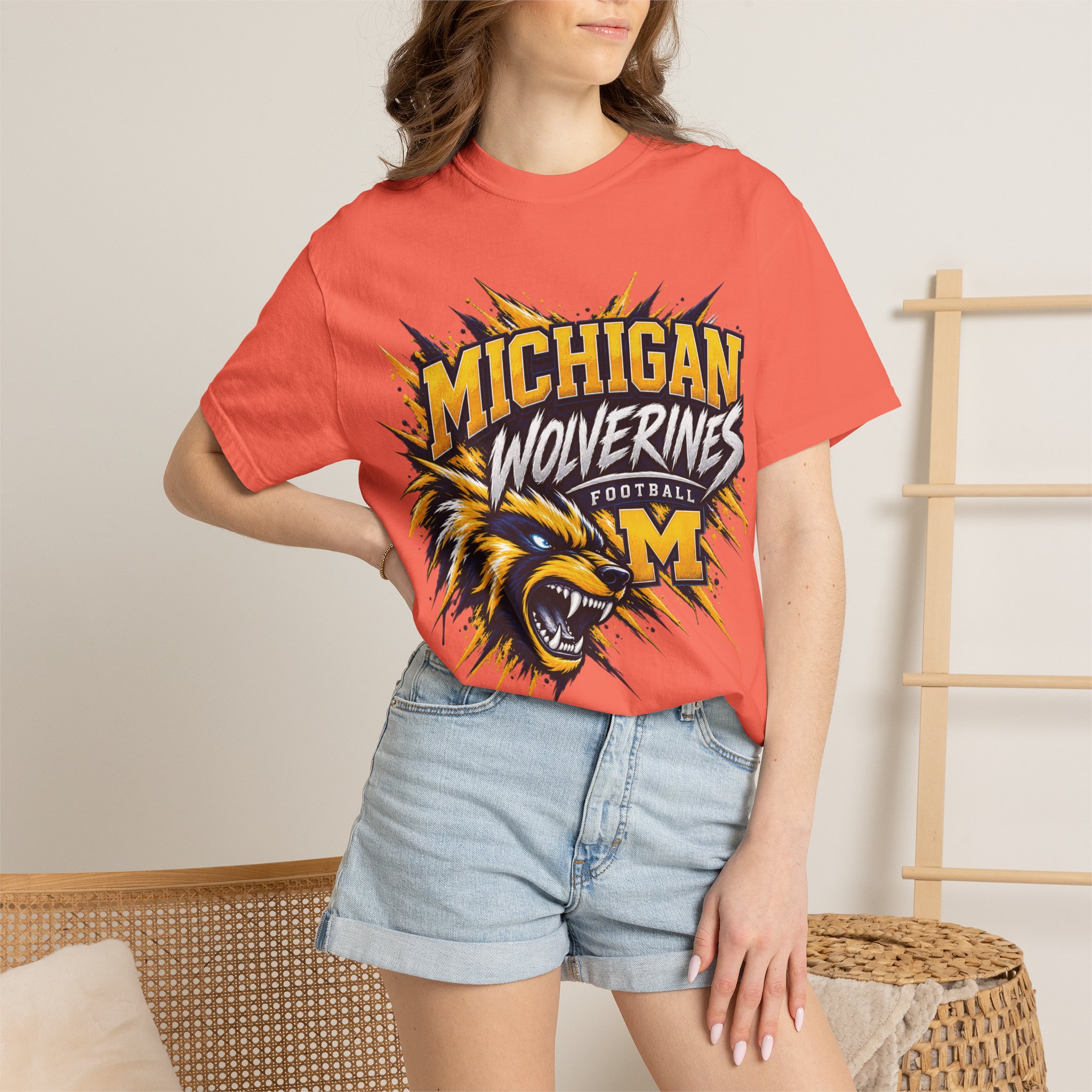 Wolverines Michigan Football T-Shirt - Image 15