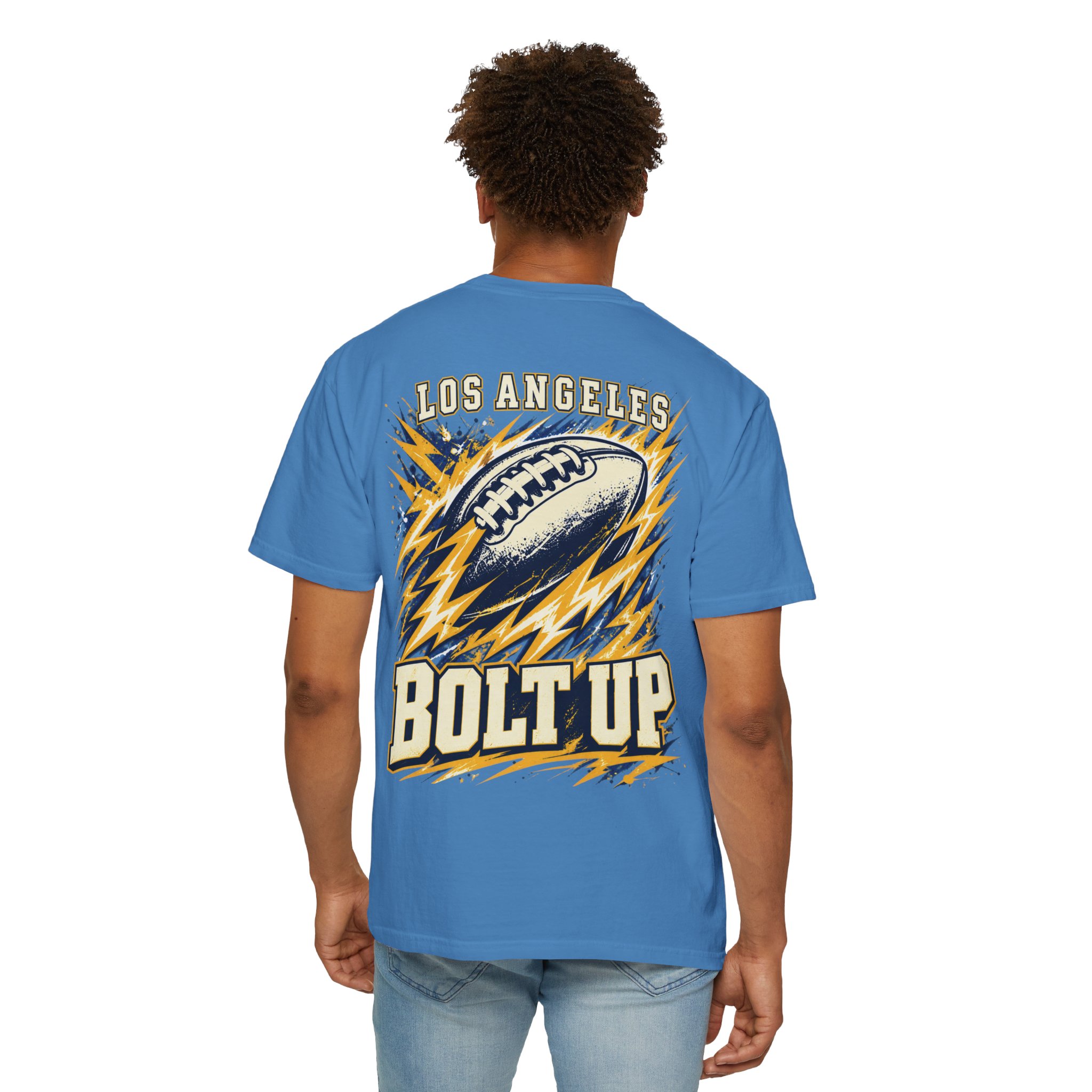 Los Angeles Chargers 'Bolt Up' Tee — Football Fan T-Shirt - Image 8