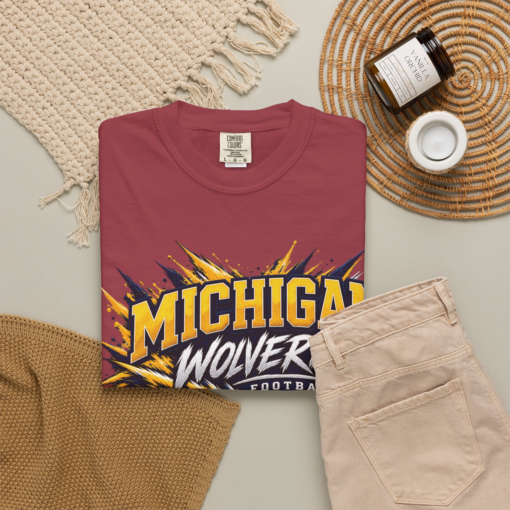 Wolverines Michigan Football T-Shirt - Image 48