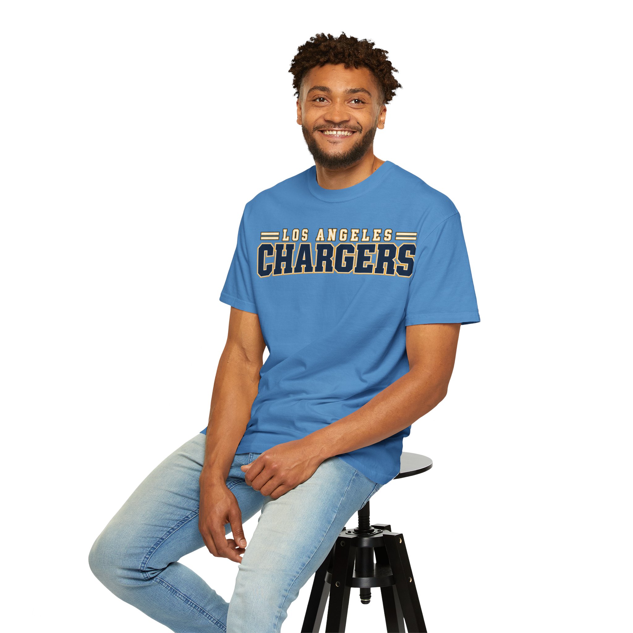 Los Angeles Chargers 'Bolt Up' Tee — Football Fan T-Shirt - Image 9
