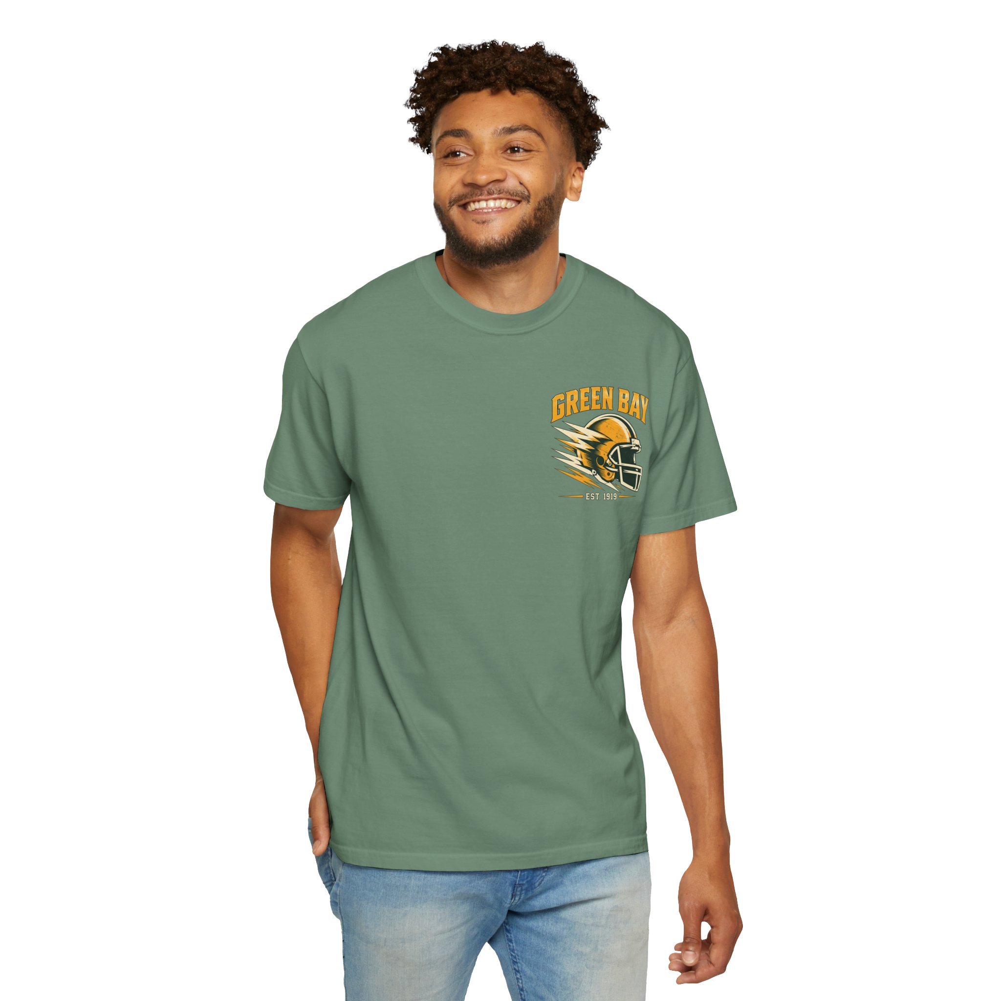 Green Bay Packers Vintage Football T-Shirt — "Frozen Tundra" Graphic - Image 9