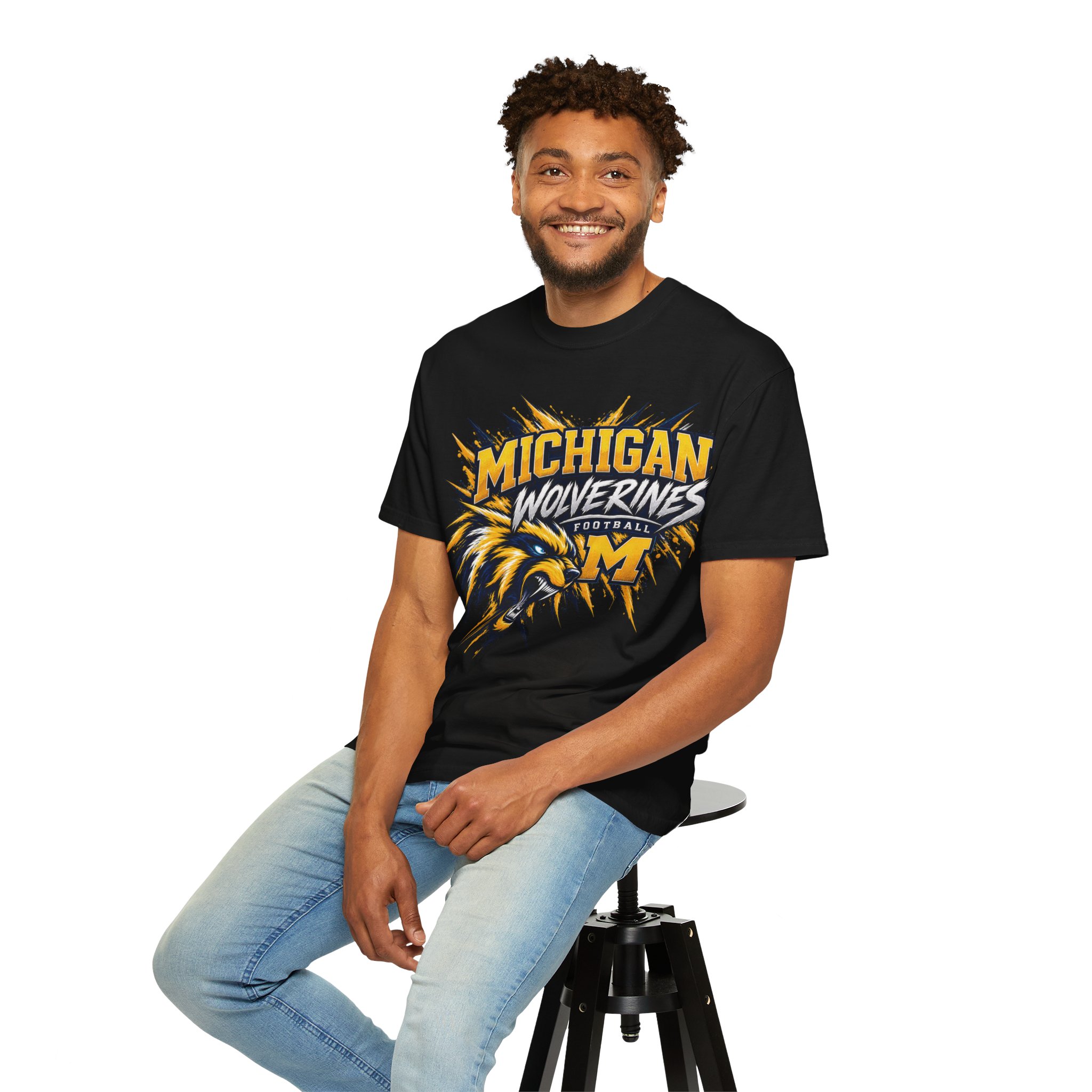 Wolverines Michigan Football T-Shirt - Image 7