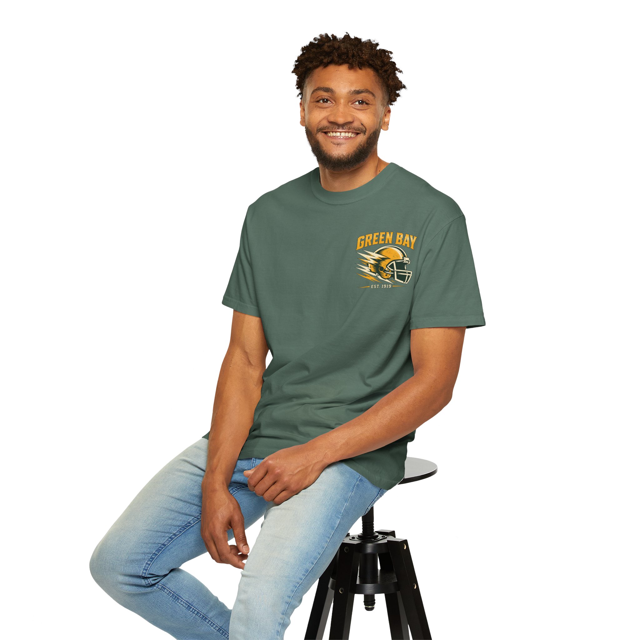 Green Bay Packers Vintage Football T-Shirt — "Frozen Tundra" Graphic - Image 19