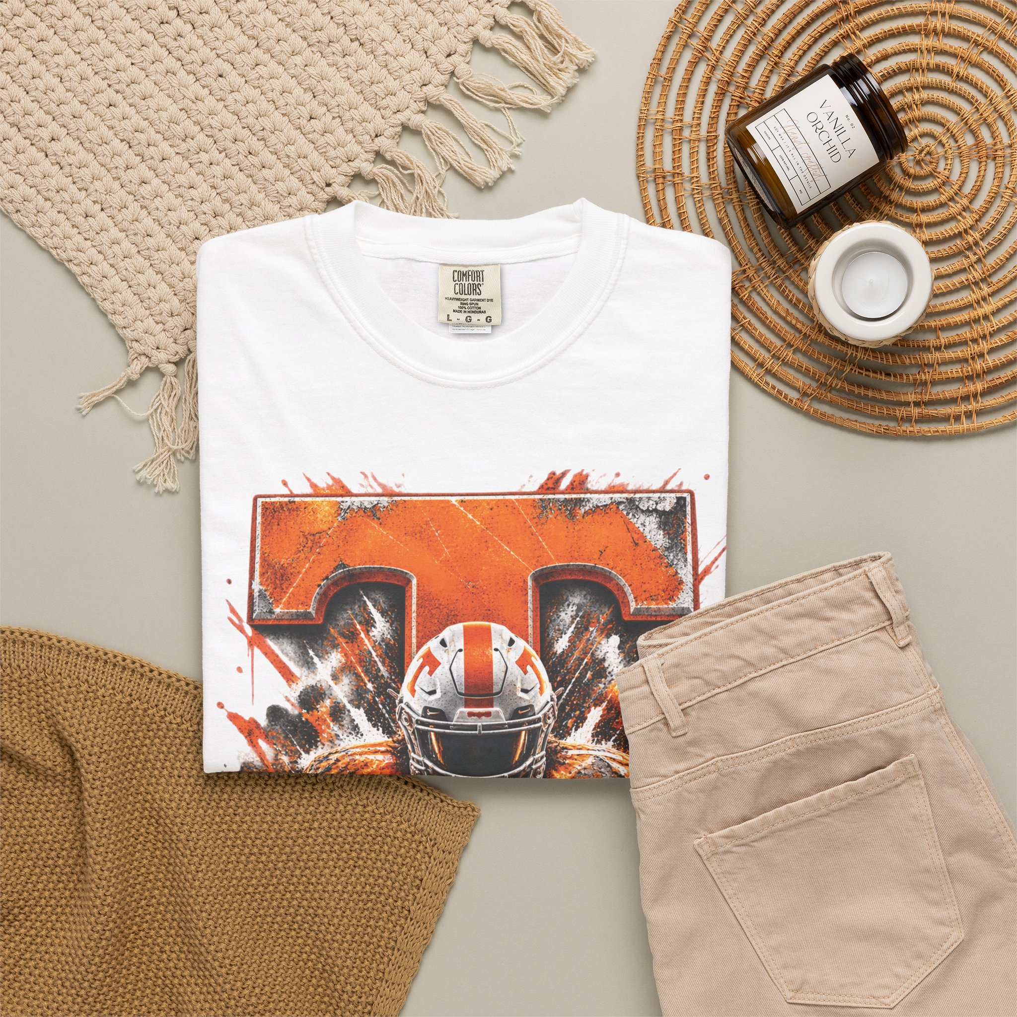 T-Shirt — Tennessee Football Player Graphic Tee (Vols Inspired) - Image 10