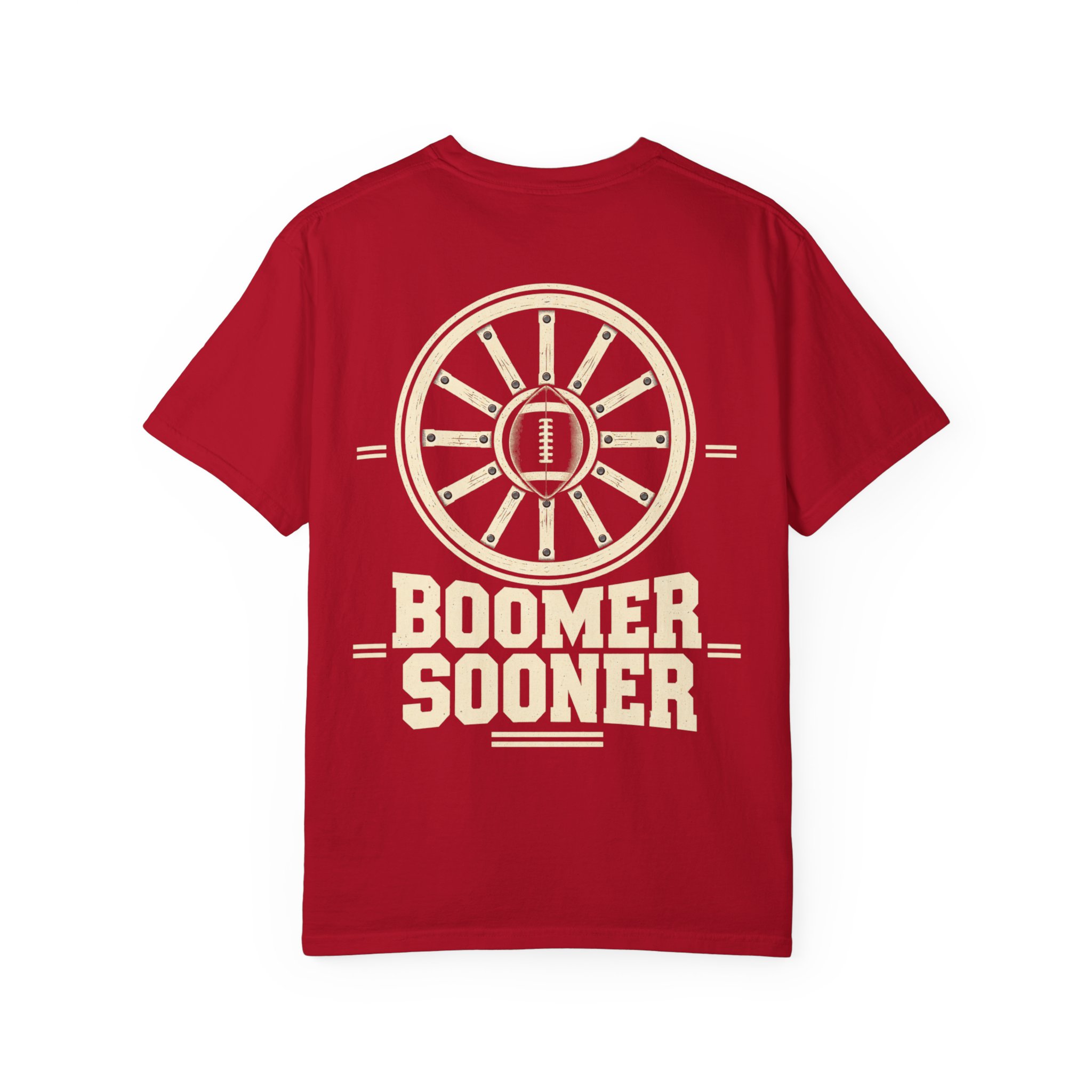 Sooners Collegiate T-Shirt — Oklahoma Boomer Sooner Fan Tee - Image 2