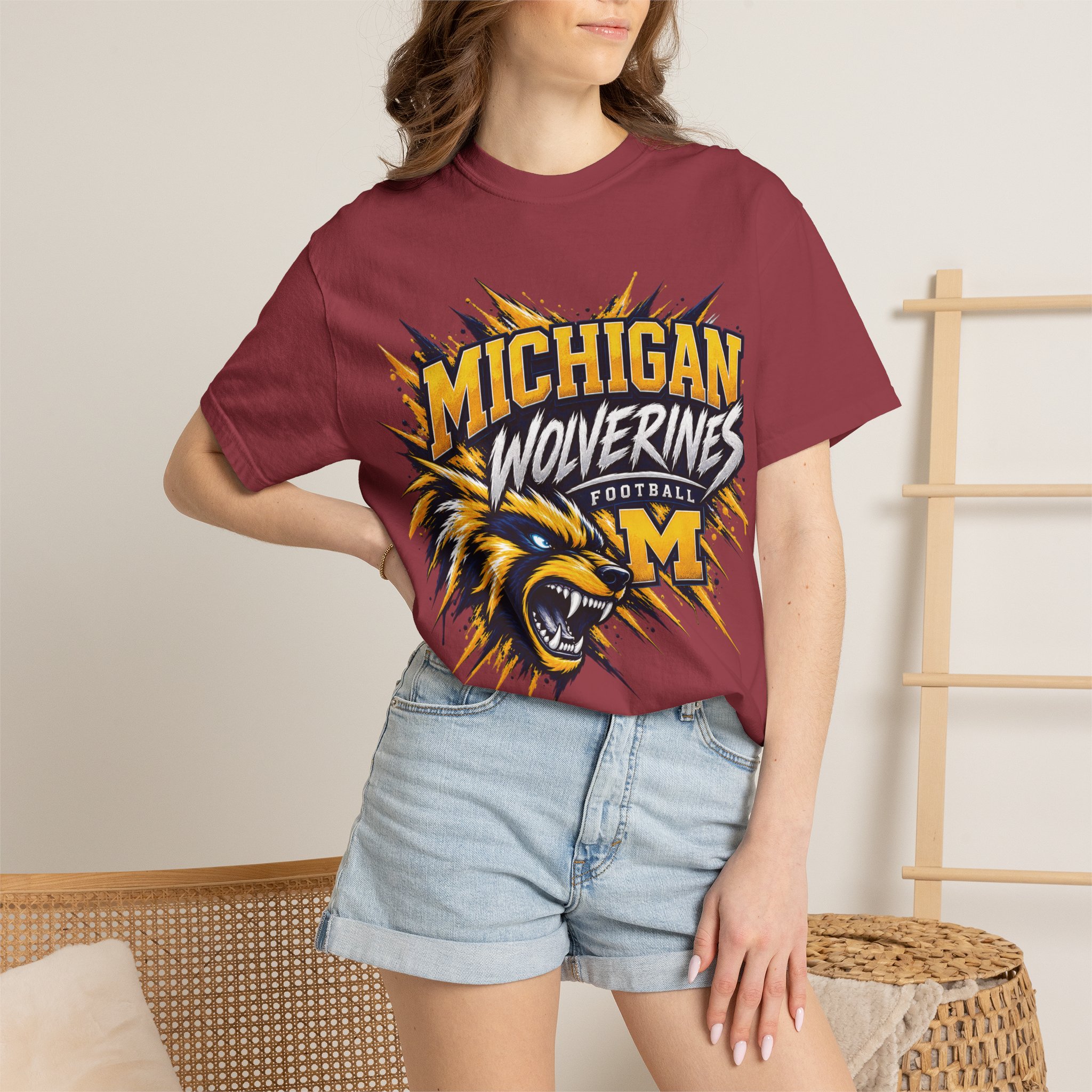 Wolverines Michigan Football T-Shirt - Image 50