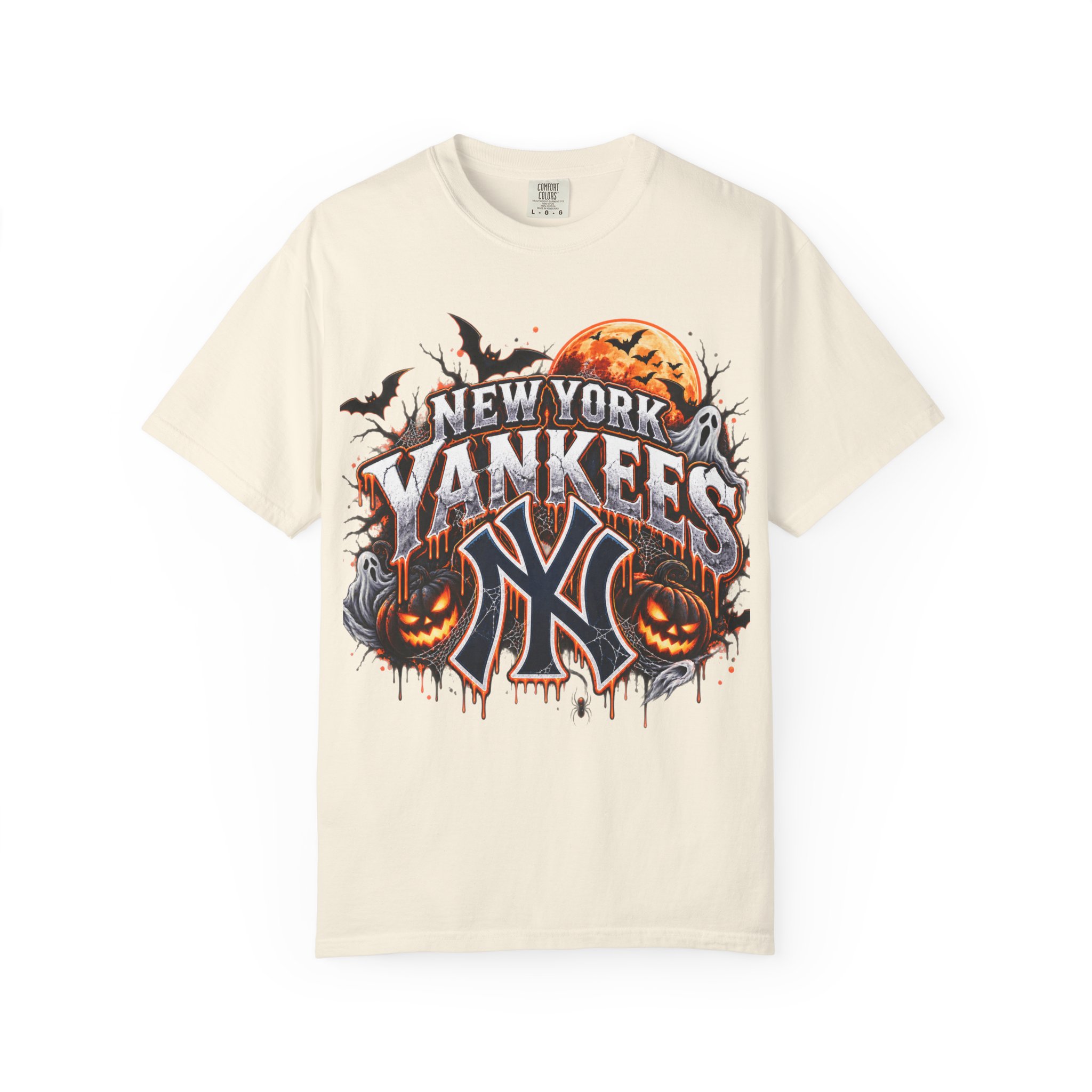 New York Yankees Halloween Graphic T-Shirt - Image 13