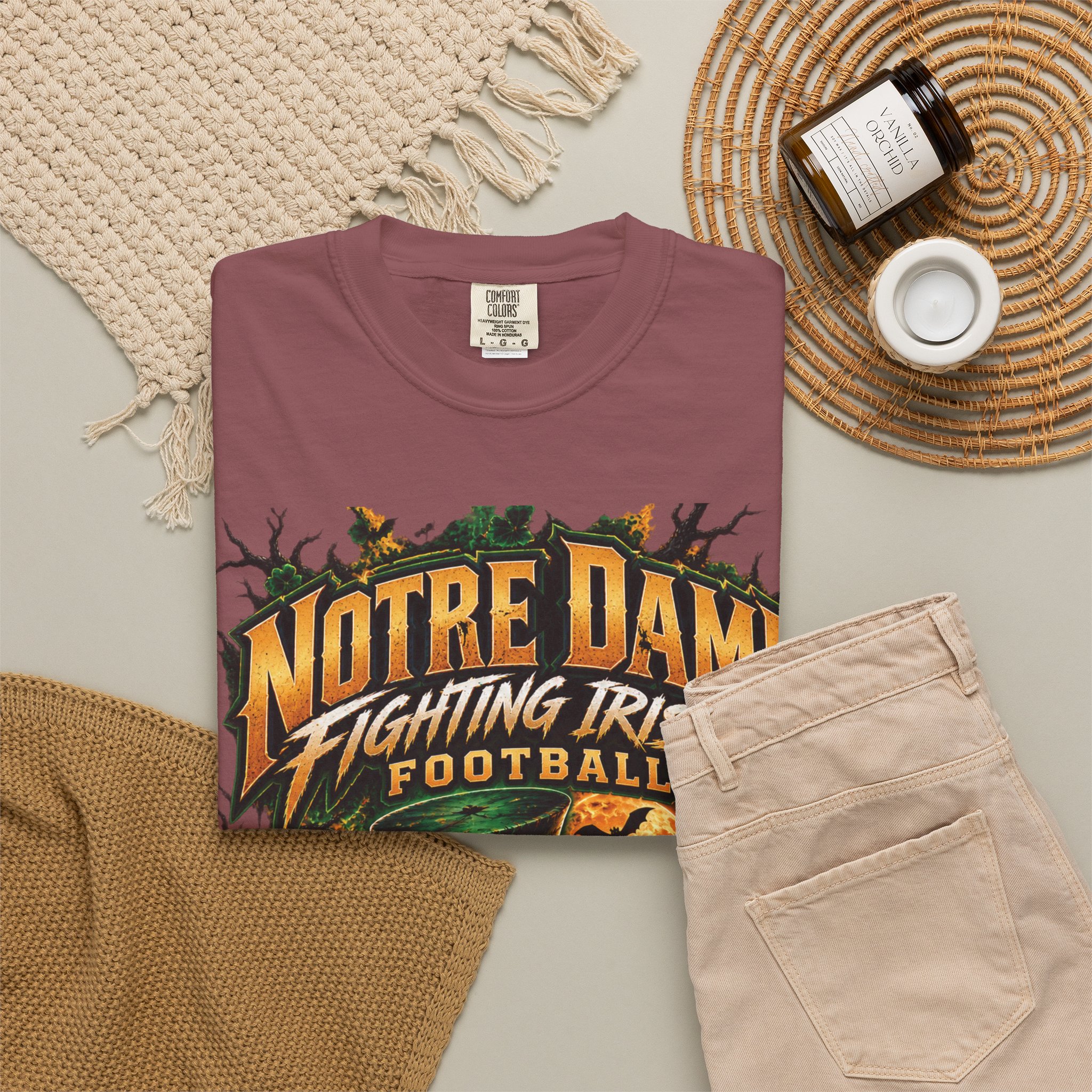 Notre Dame Fighting Irish Football Halloween T-Shirt - Image 18