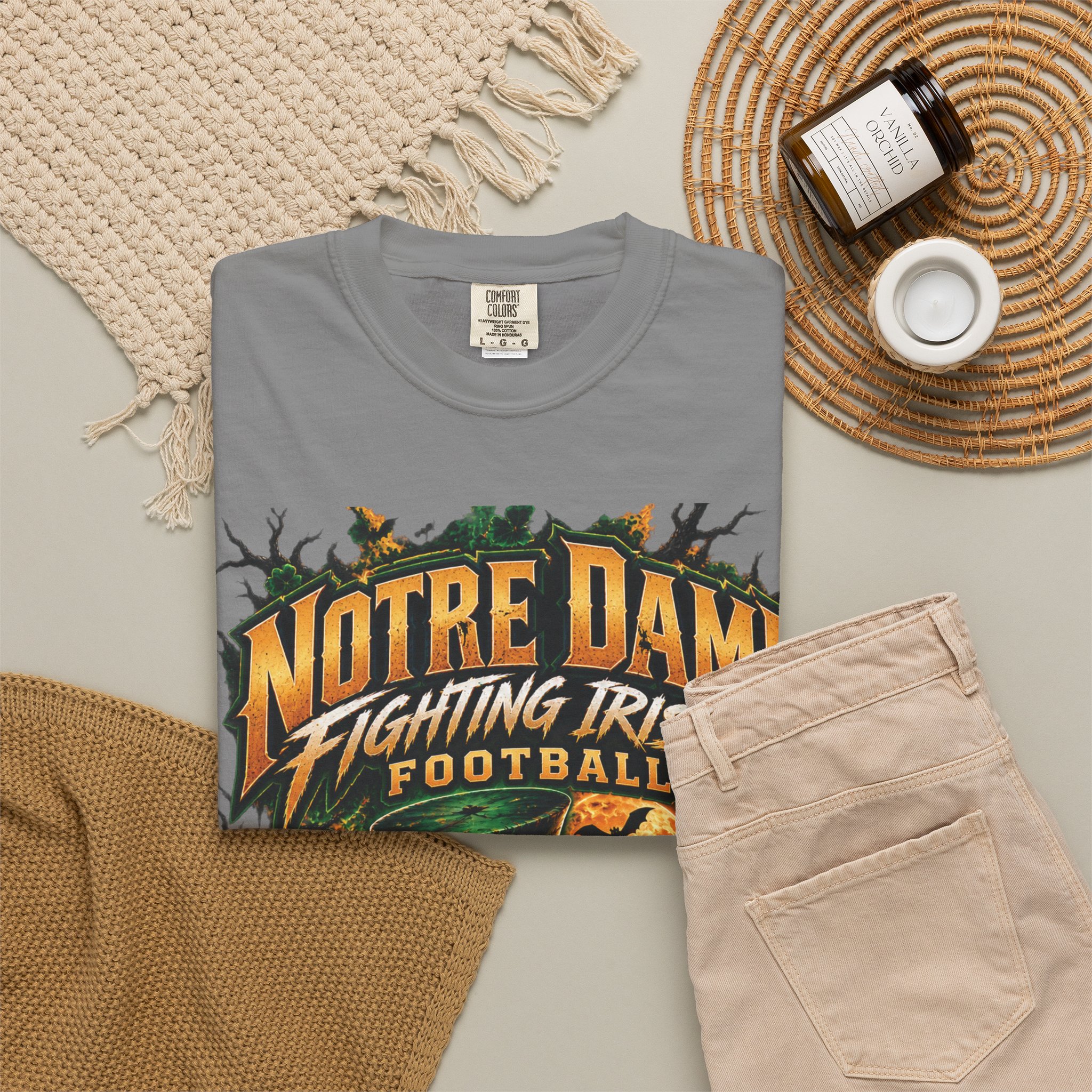 Notre Dame Fighting Irish Football Halloween T-Shirt - Image 53