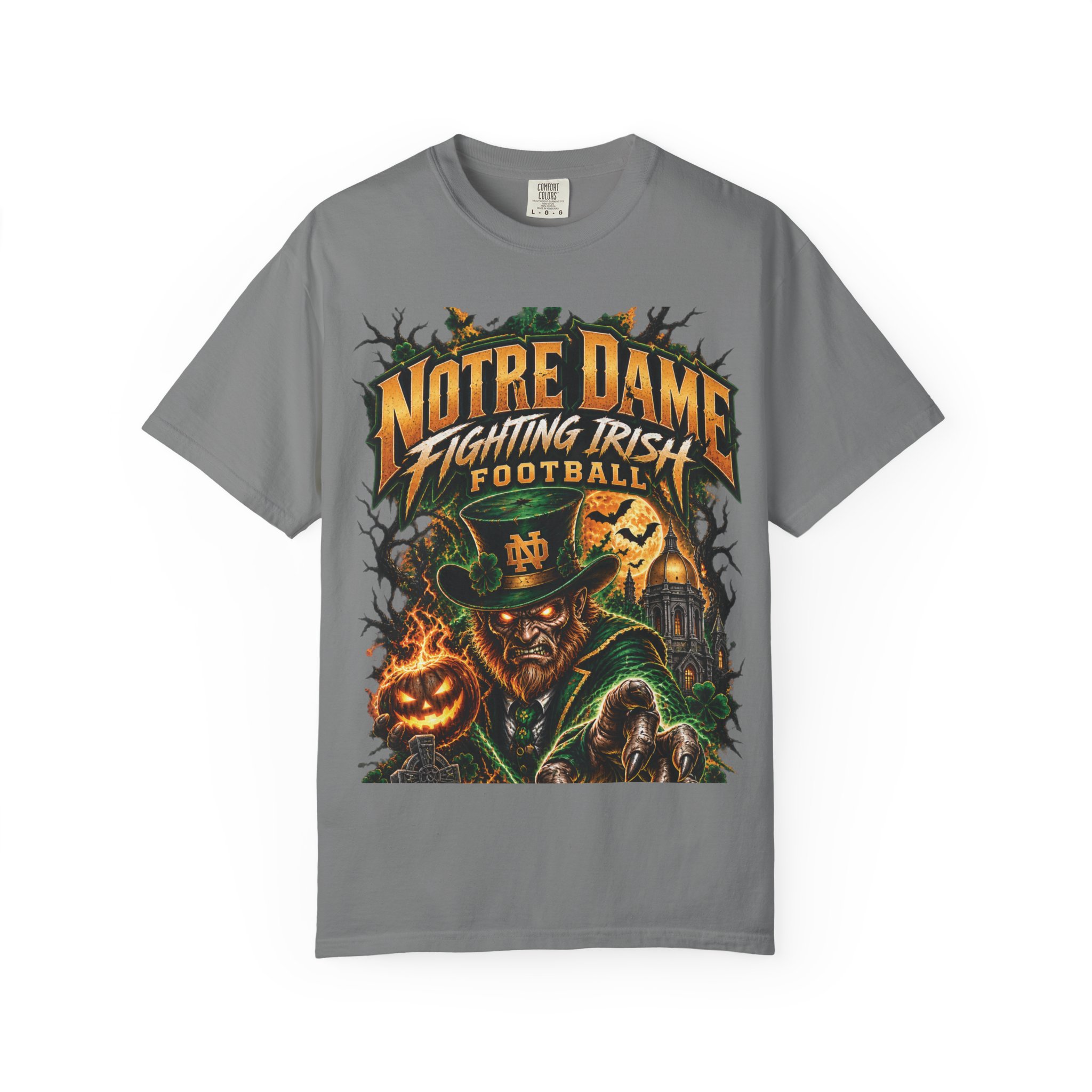 Notre Dame Fighting Irish Football Halloween T-Shirt - Image 50