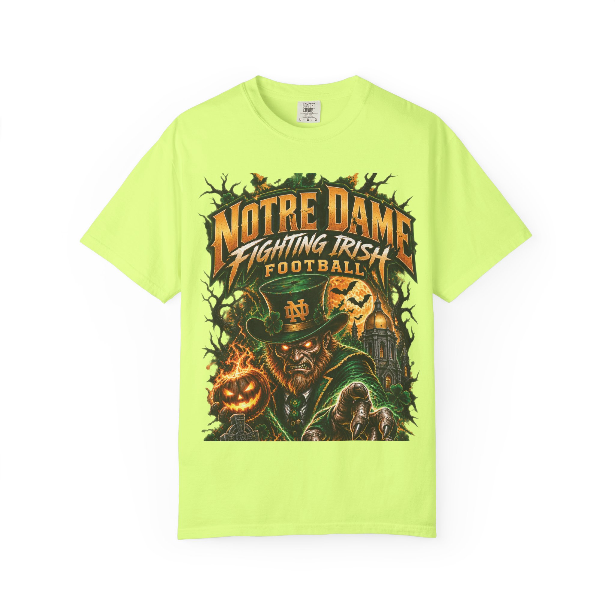 Notre Dame Fighting Irish Football Halloween T-Shirt - Image 29
