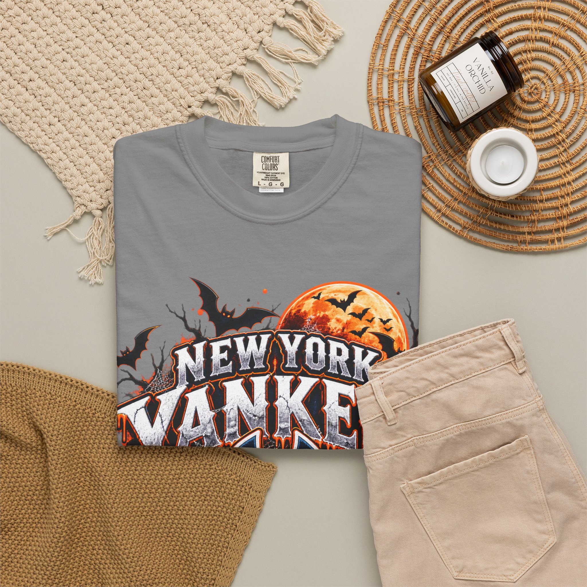 New York Yankees Halloween Graphic T-Shirt - Image 28