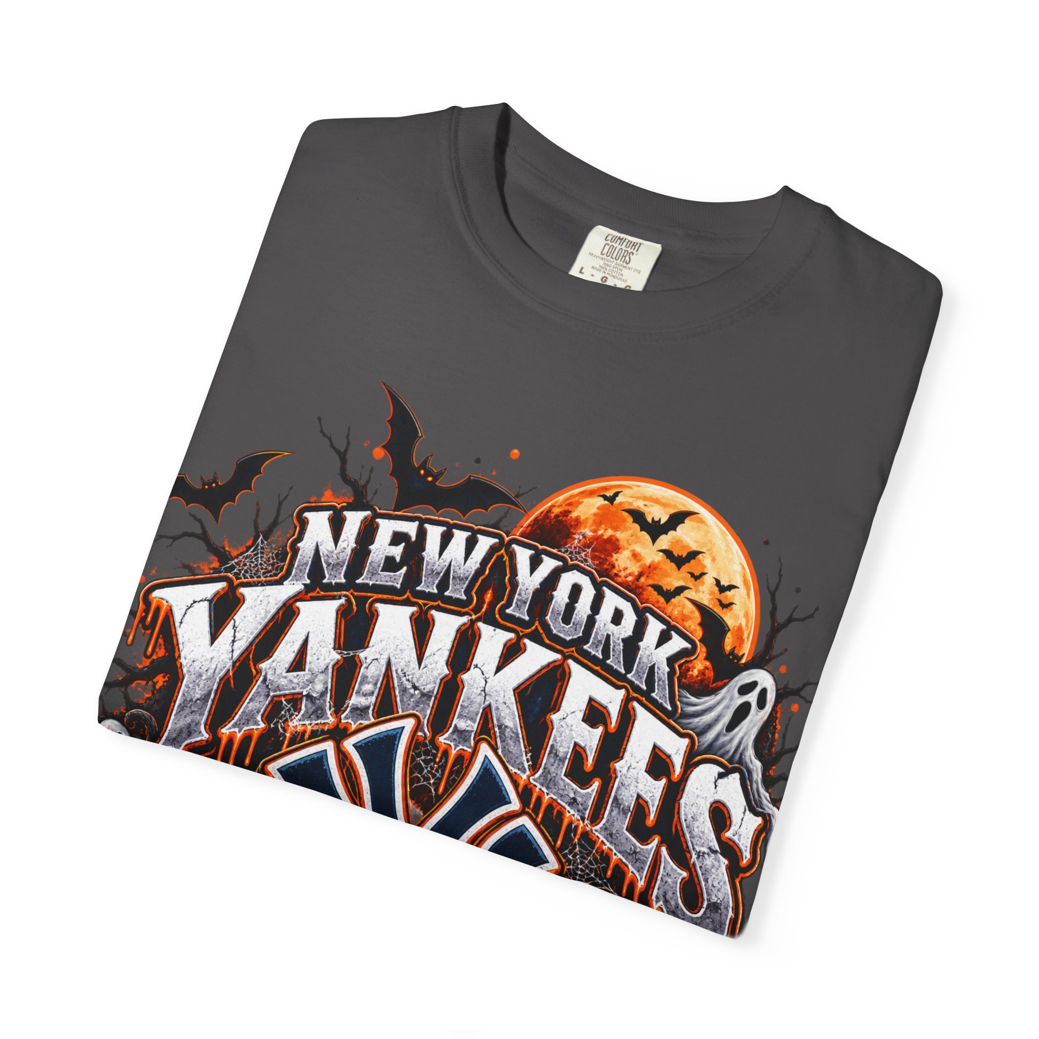 New York Yankees Halloween Graphic T-Shirt - Image 33