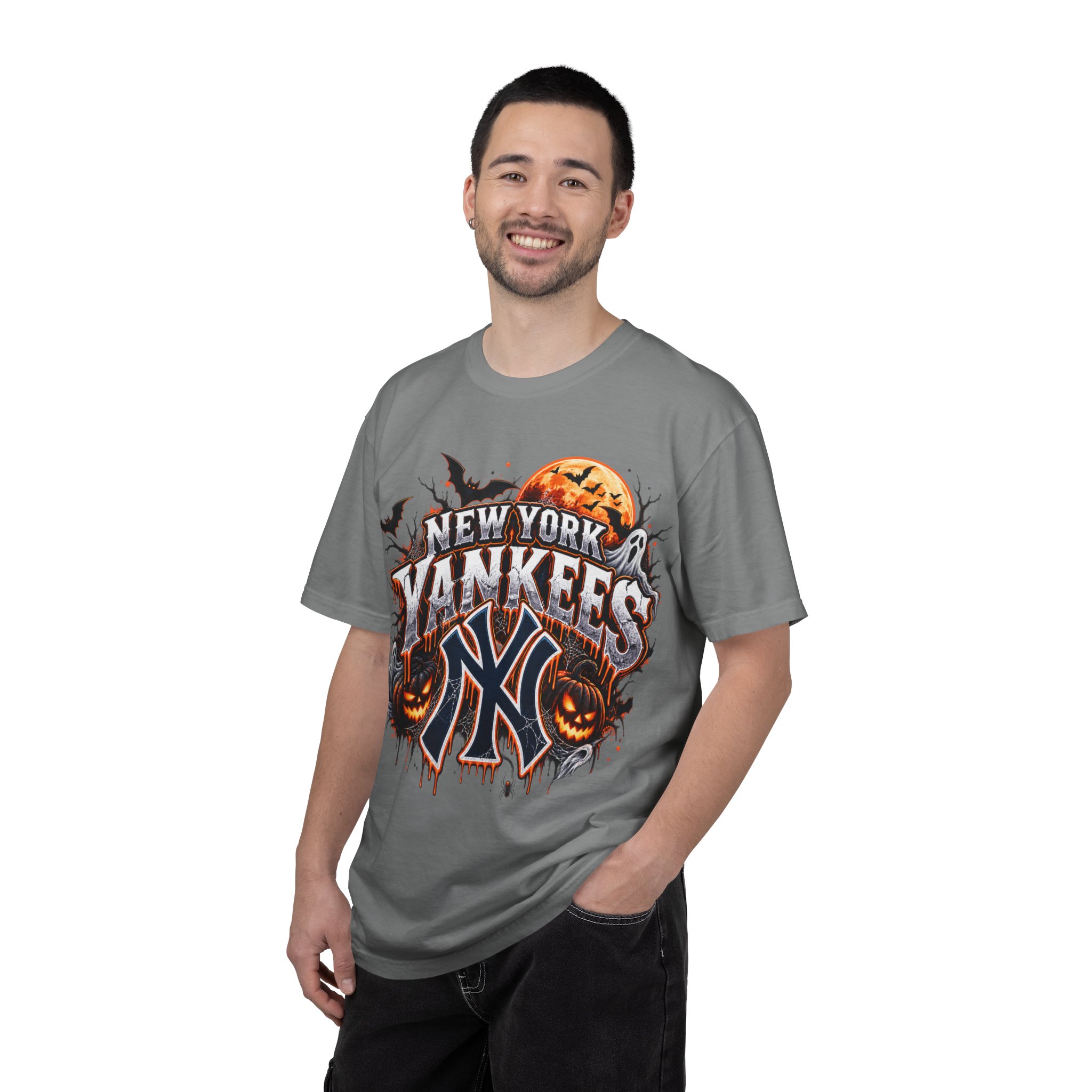 New York Yankees Halloween Graphic T-Shirt - Image 30
