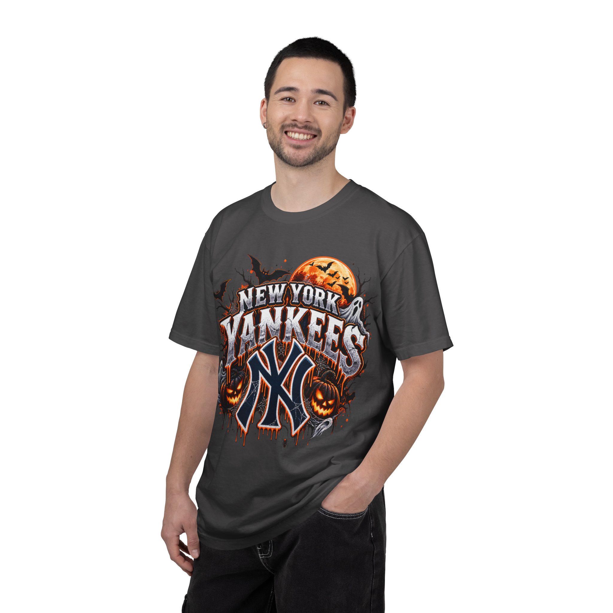 New York Yankees Halloween Graphic T-Shirt - Image 36