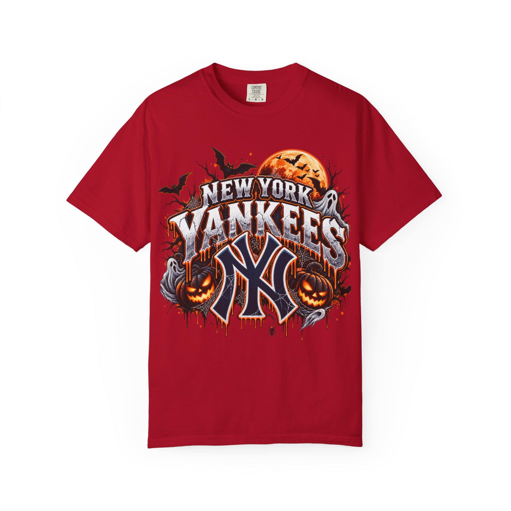 New York Yankees Halloween Graphic T-Shirt - Image 37