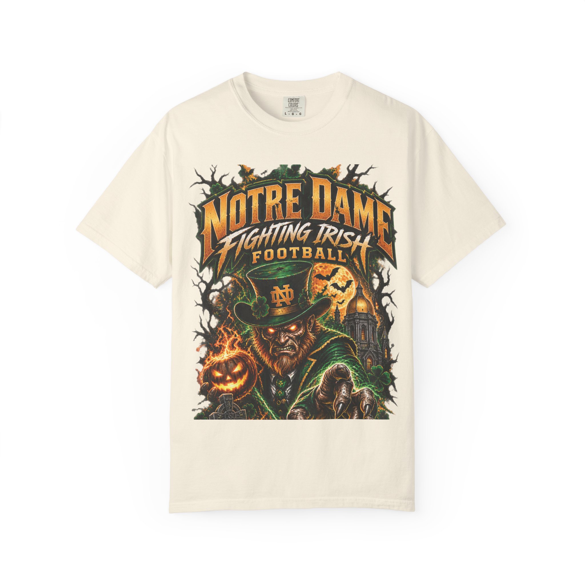 Notre Dame Fighting Irish Football Halloween T-Shirt - Image 22
