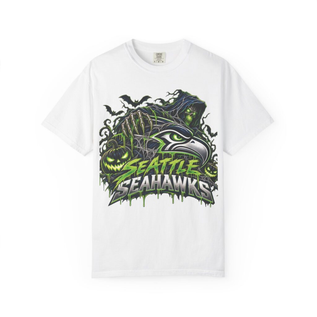 Seattle Seahawks Halloween Graphic T-Shirt