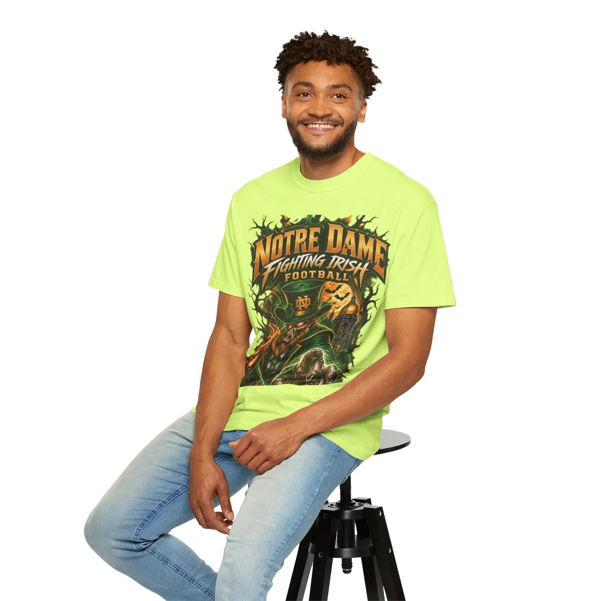 Notre Dame Fighting Irish Football Halloween T-Shirt - Image 34