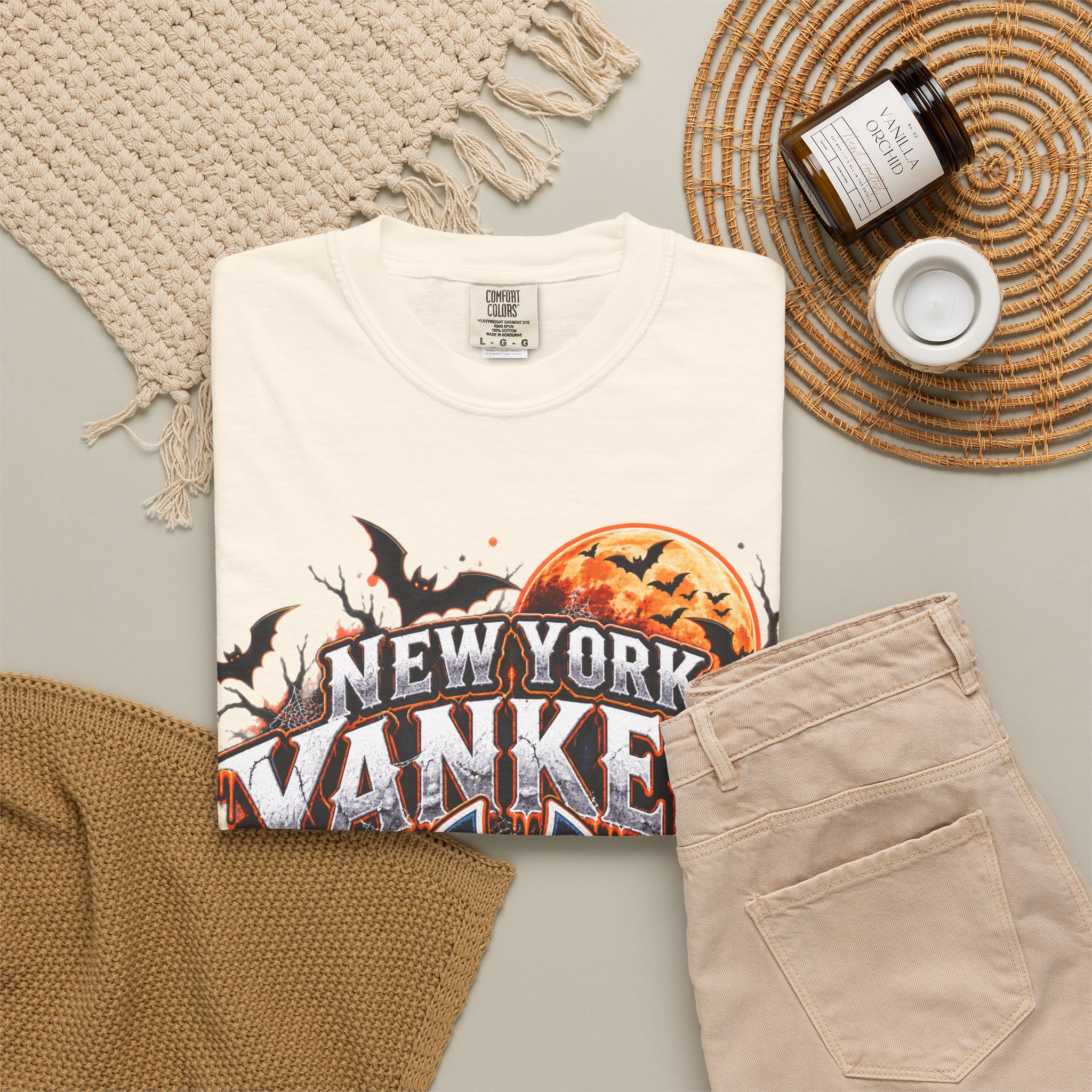 New York Yankees Halloween Graphic T-Shirt - Image 16