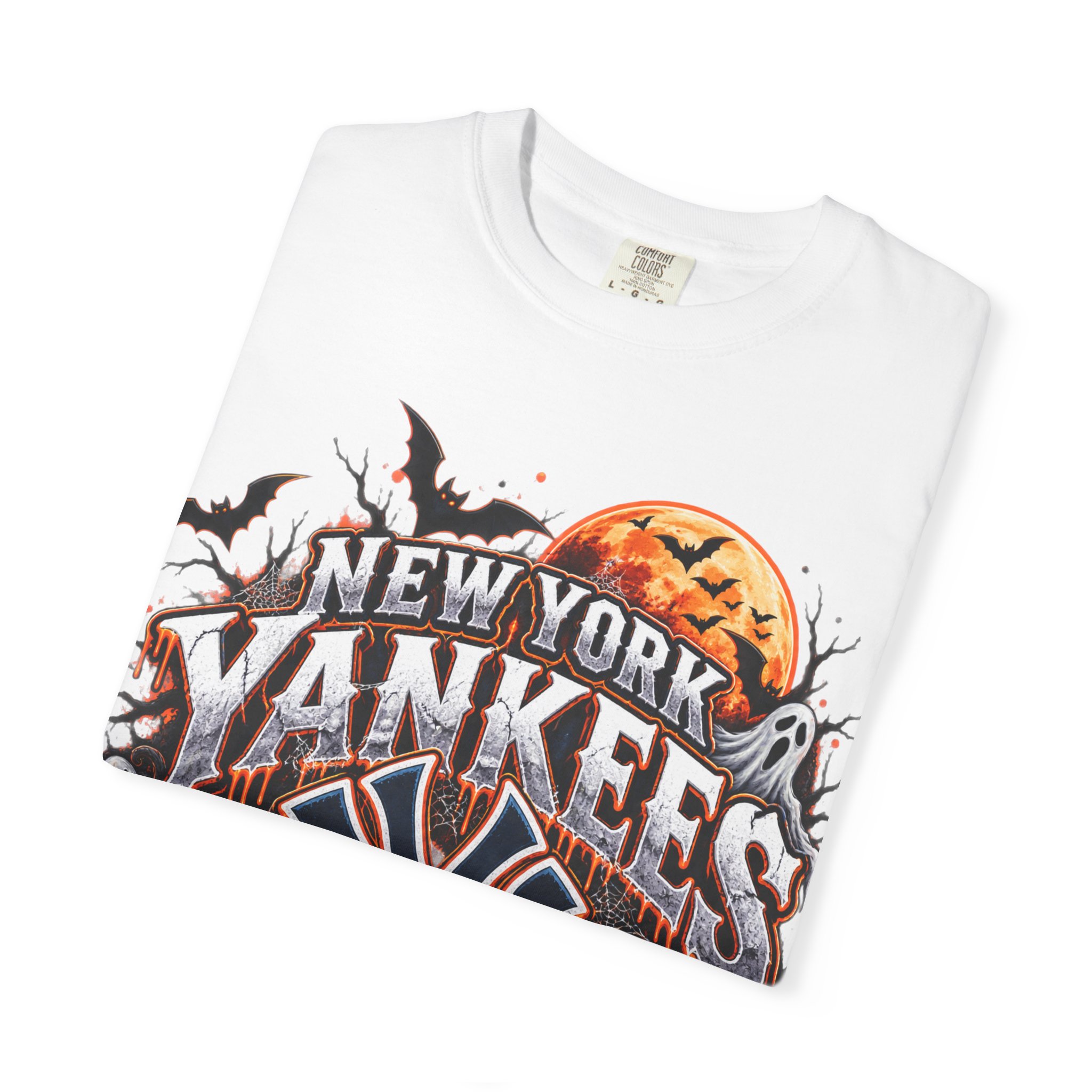 New York Yankees Halloween Graphic T-Shirt - Image 9