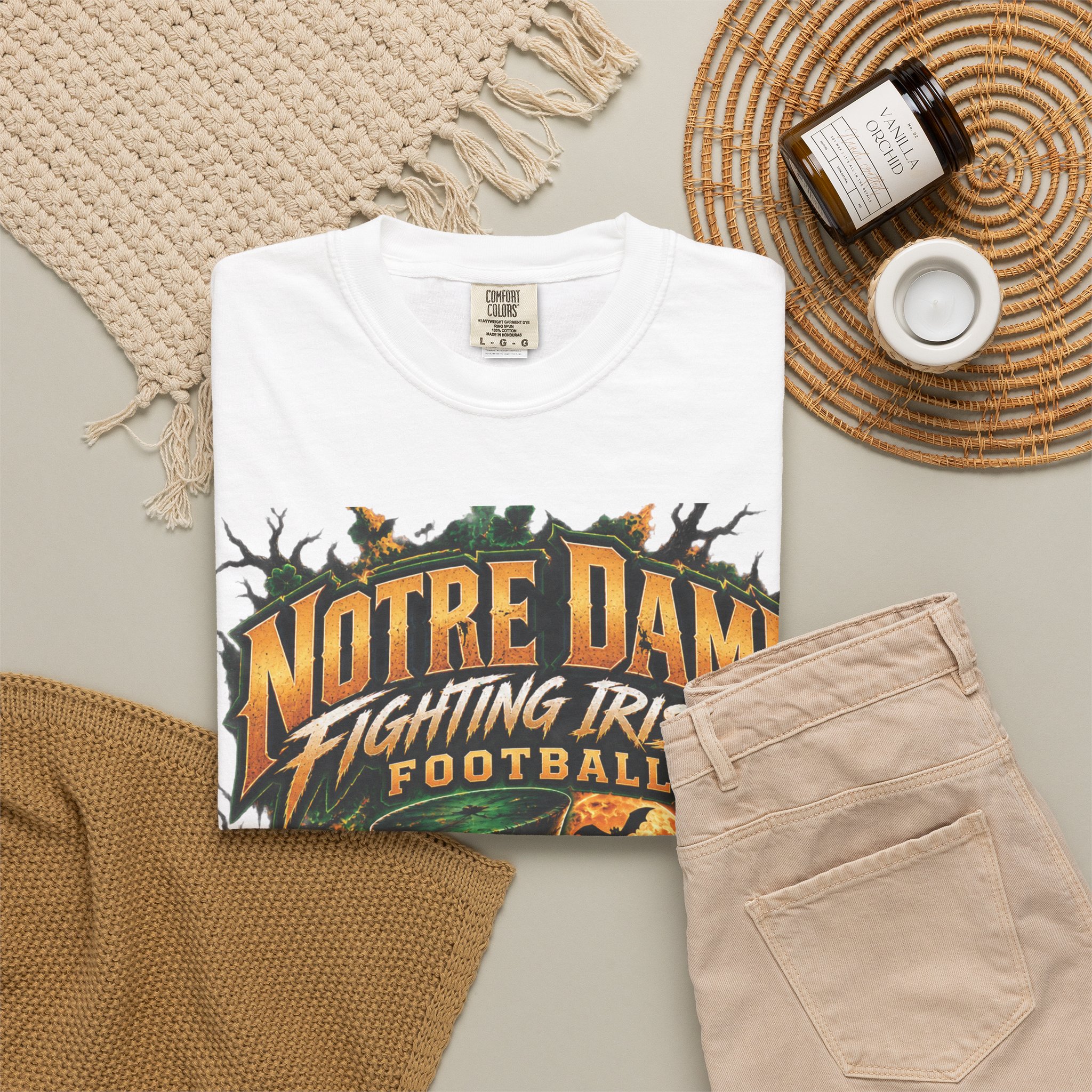 Notre Dame Fighting Irish Football Halloween T-Shirt - Image 11