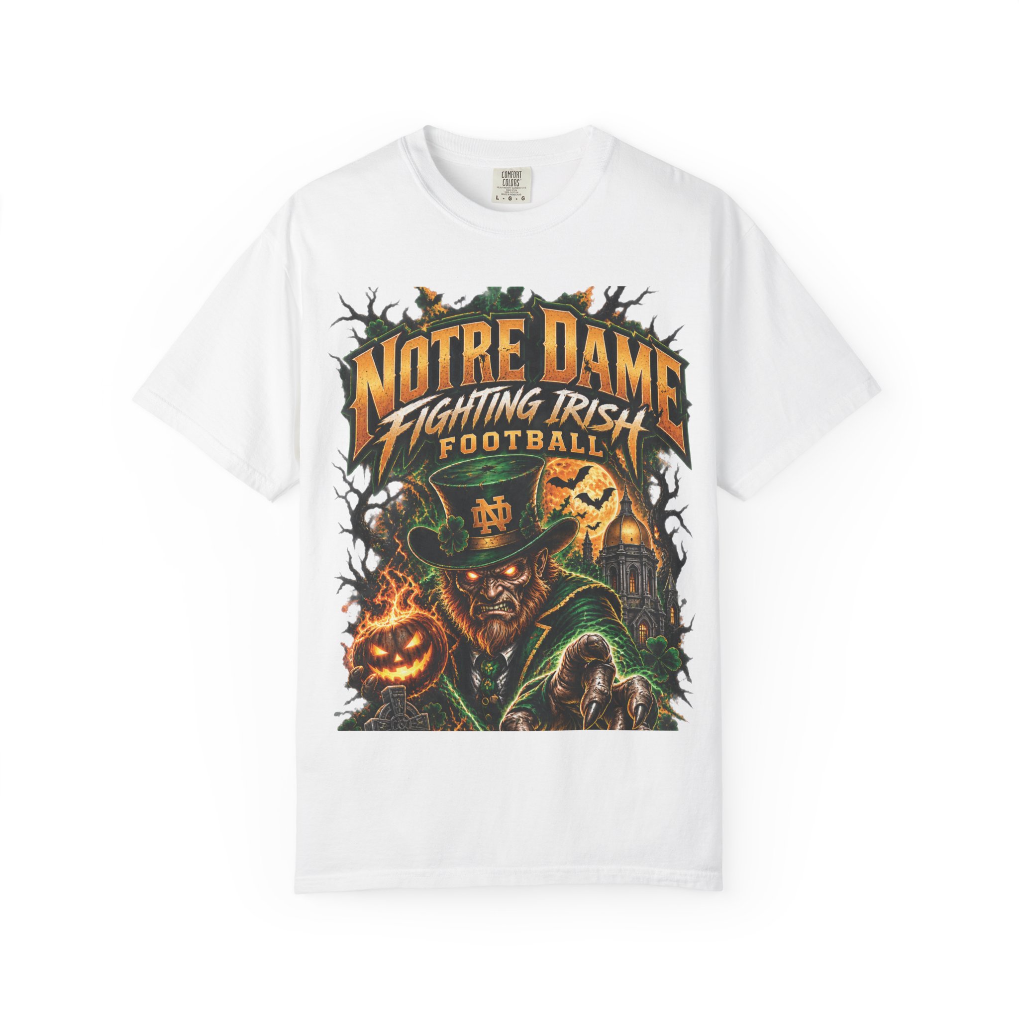 Notre Dame Fighting Irish Football Halloween T-Shirt - Image 8