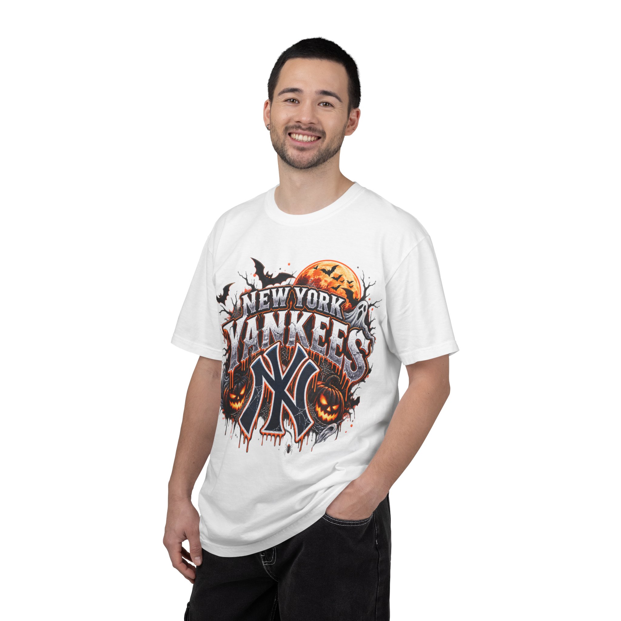 New York Yankees Halloween Graphic T-Shirt - Image 12