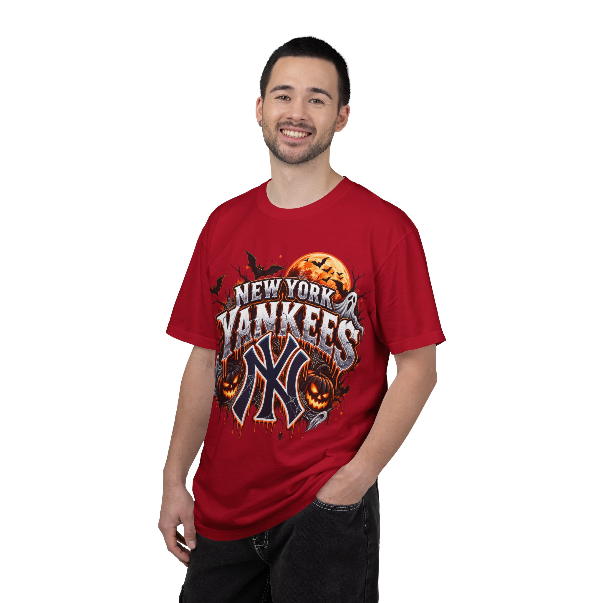 New York Yankees Halloween Graphic T-Shirt - Image 42