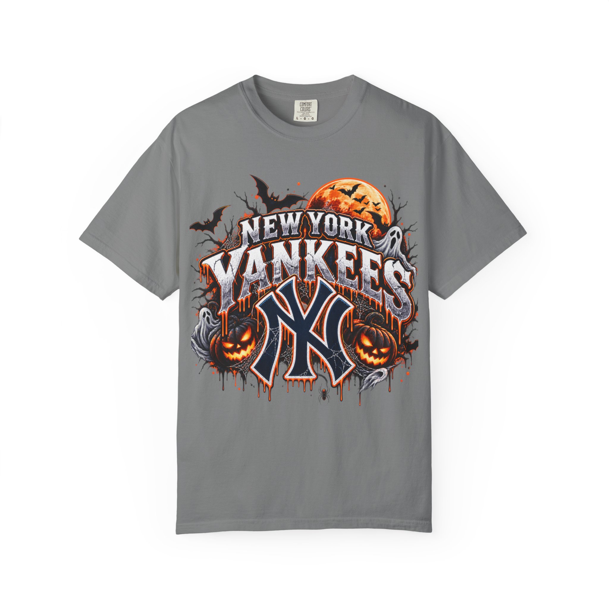 New York Yankees Halloween Graphic T-Shirt - Image 25