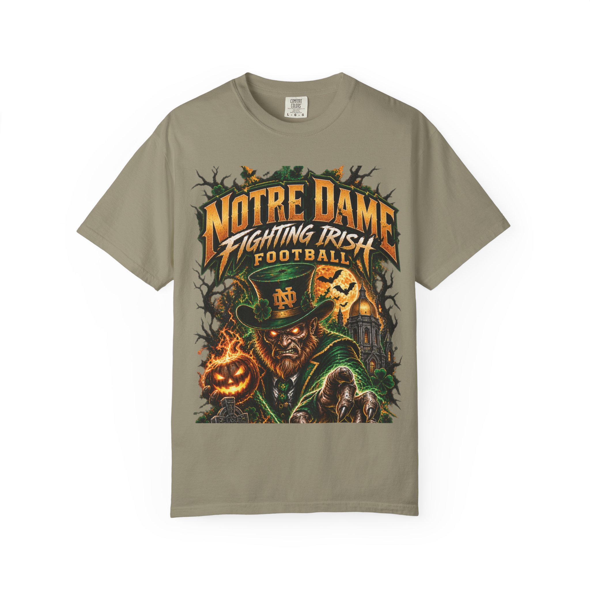 Notre Dame Fighting Irish Football Halloween T-Shirt - Image 36