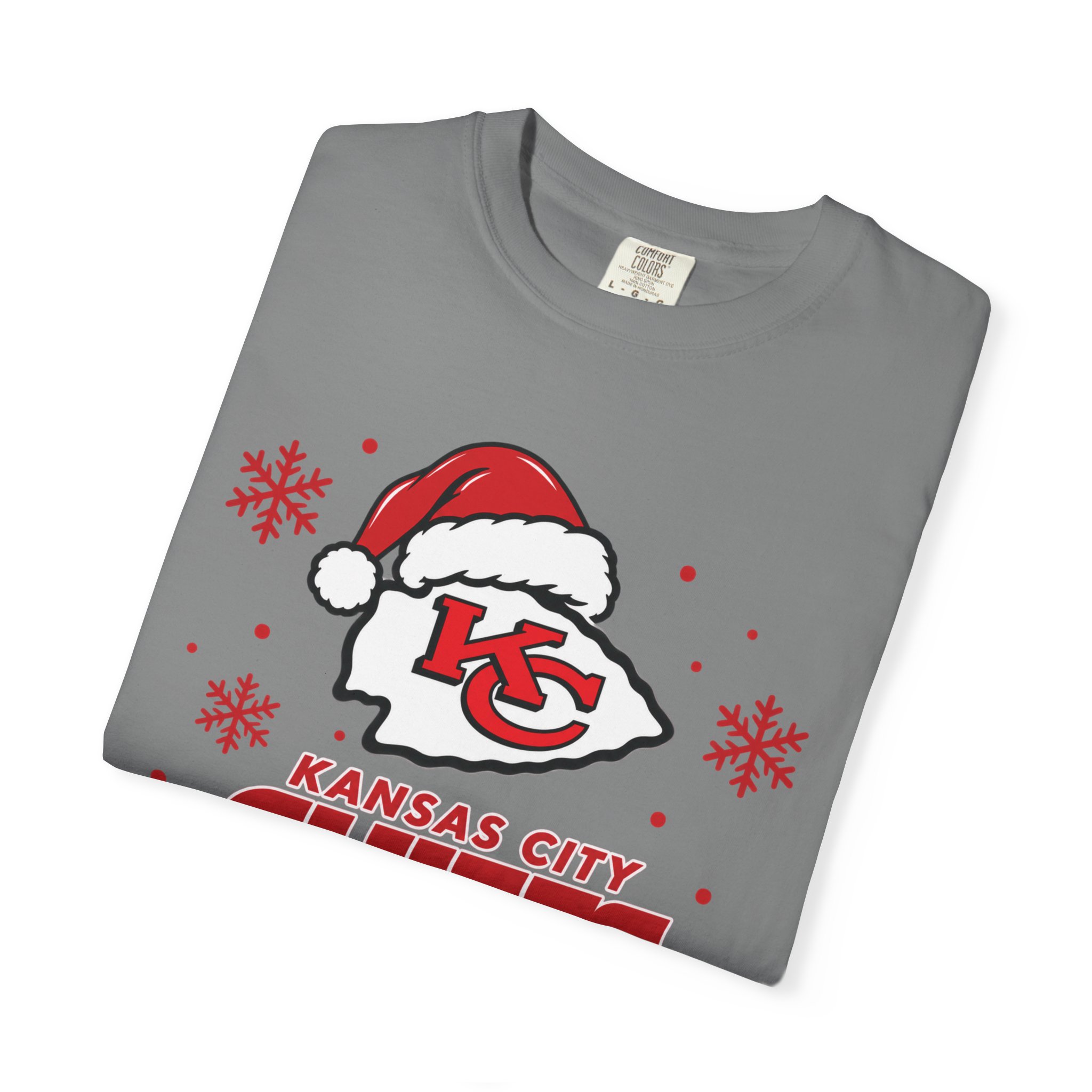 Kansas City Chiefs Christmas Football T-Shirt - Image 18