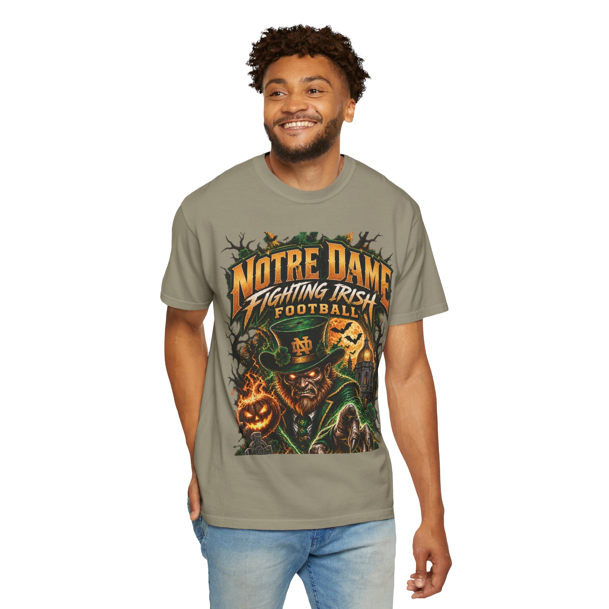 Notre Dame Fighting Irish Football Halloween T-Shirt - Image 42